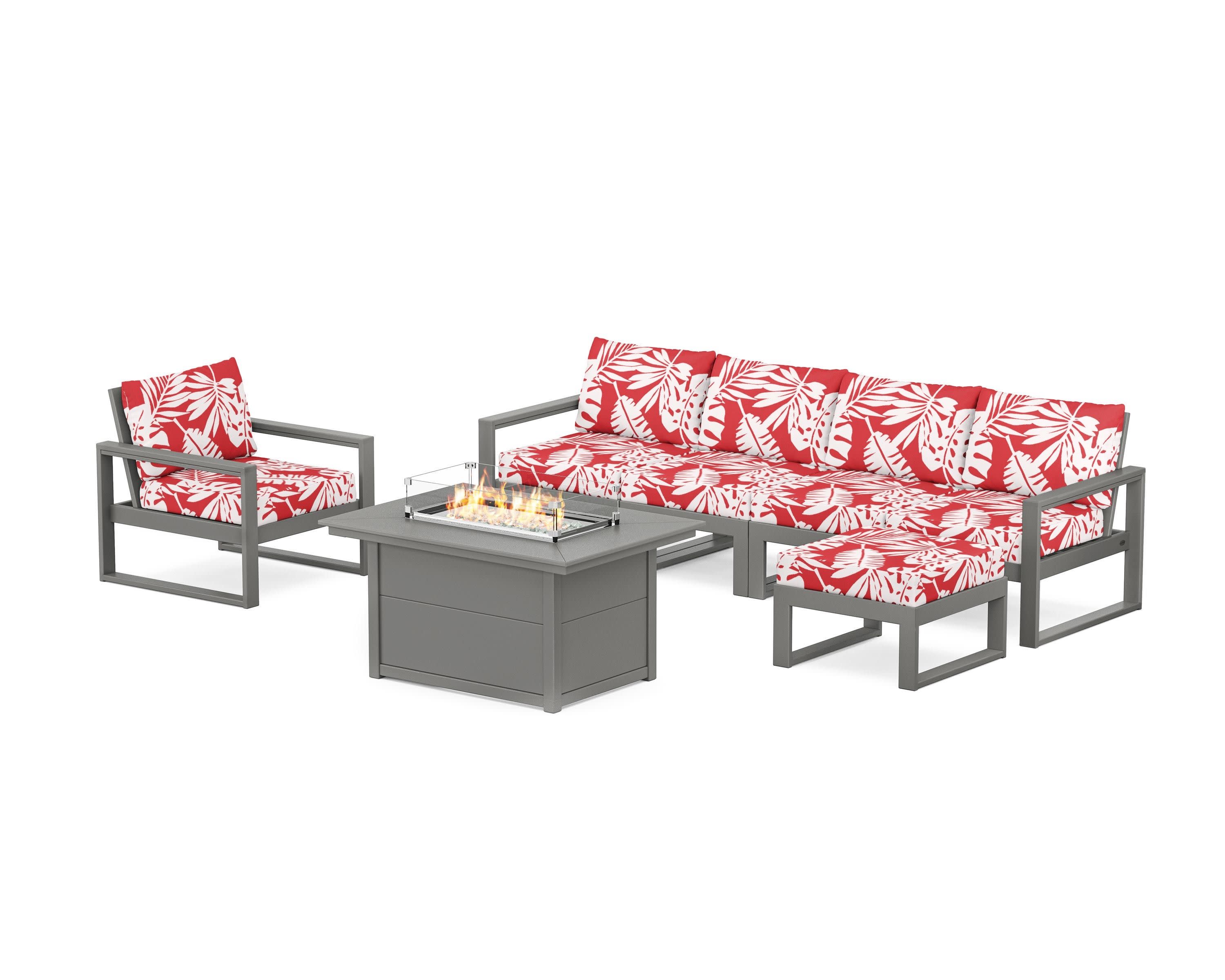 EDGE Sectional Lounge and Fire Pit Set - Image 102