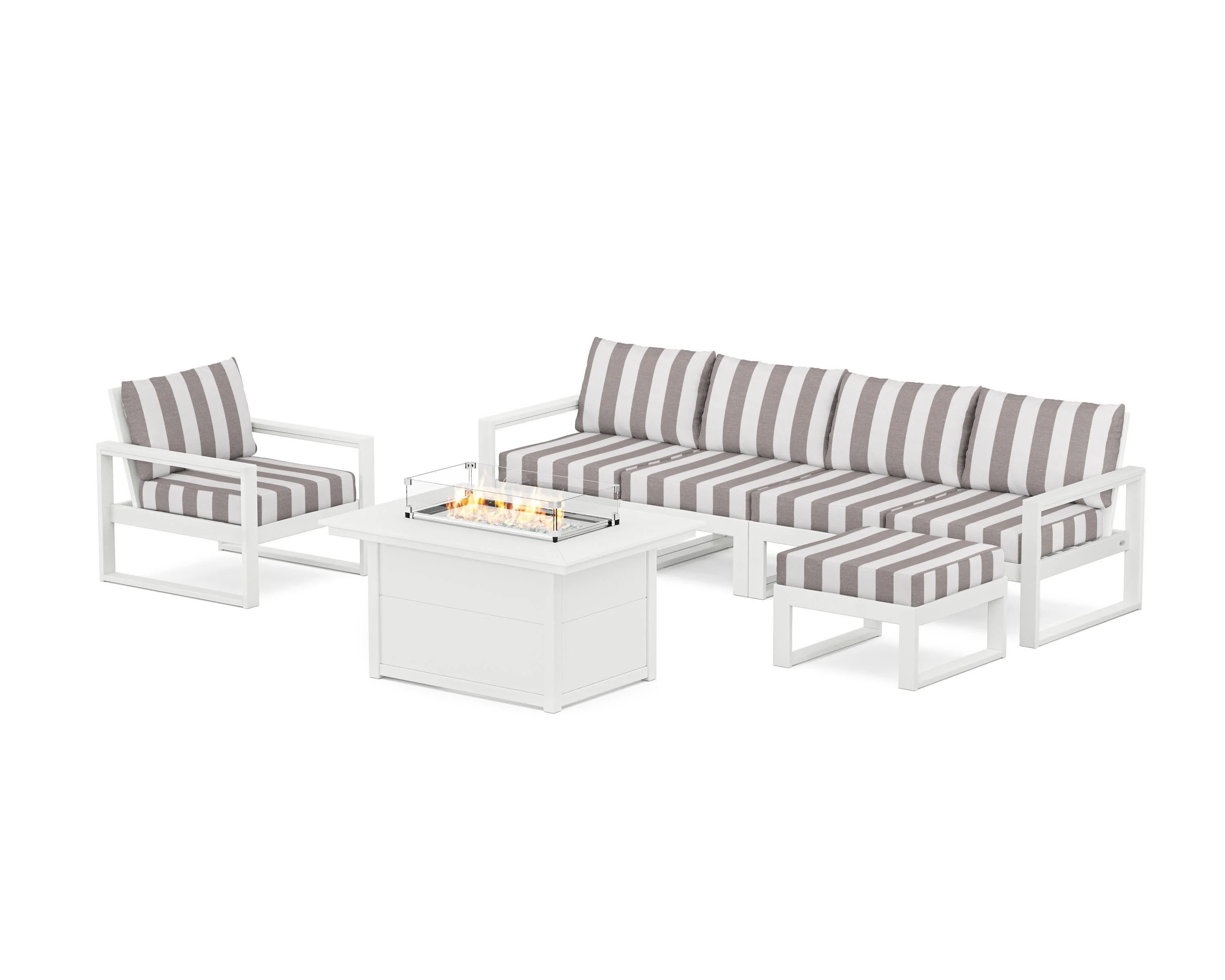 EDGE Sectional Lounge and Fire Pit Set - Image 160