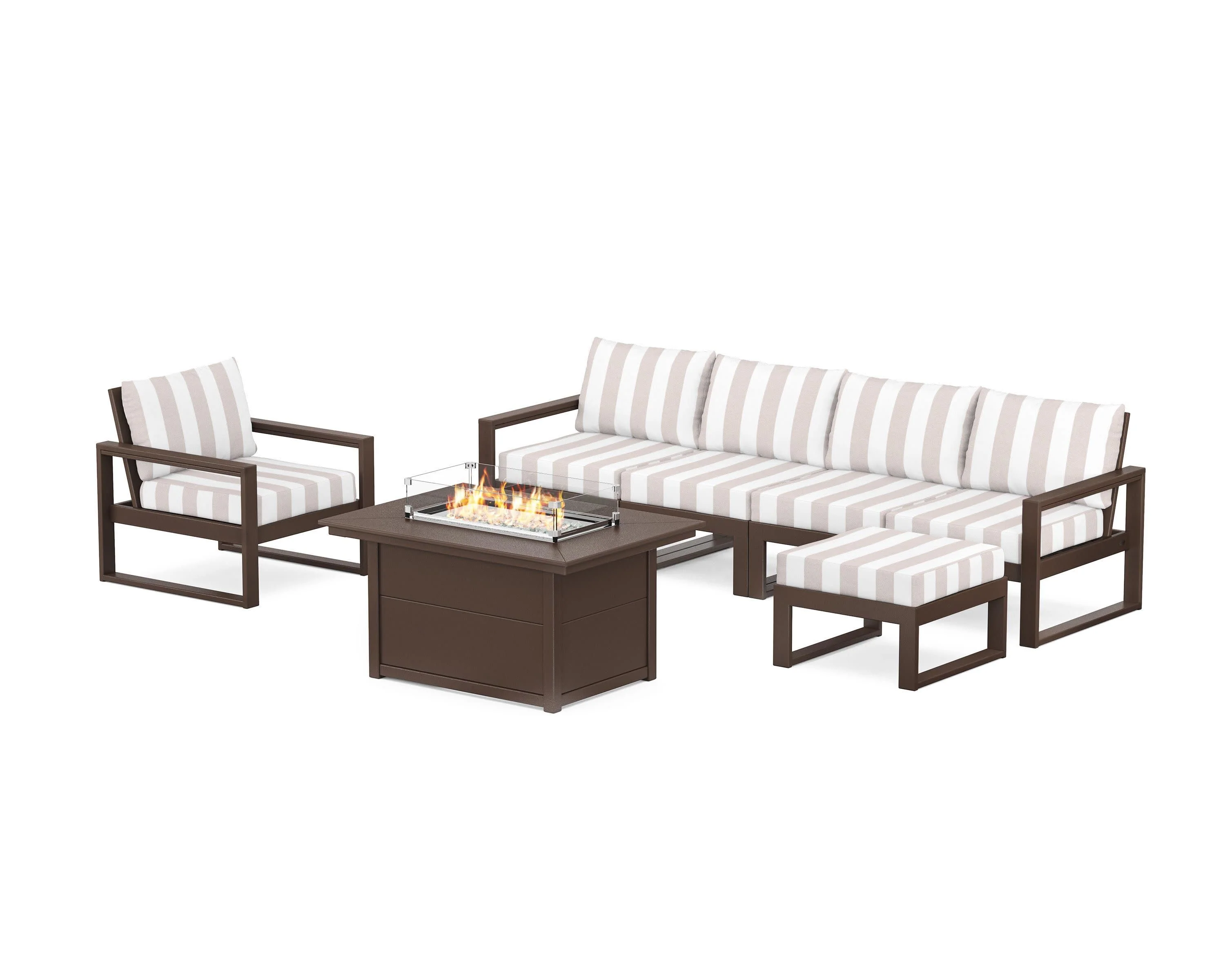 EDGE Sectional Lounge and Fire Pit Set - Image 168