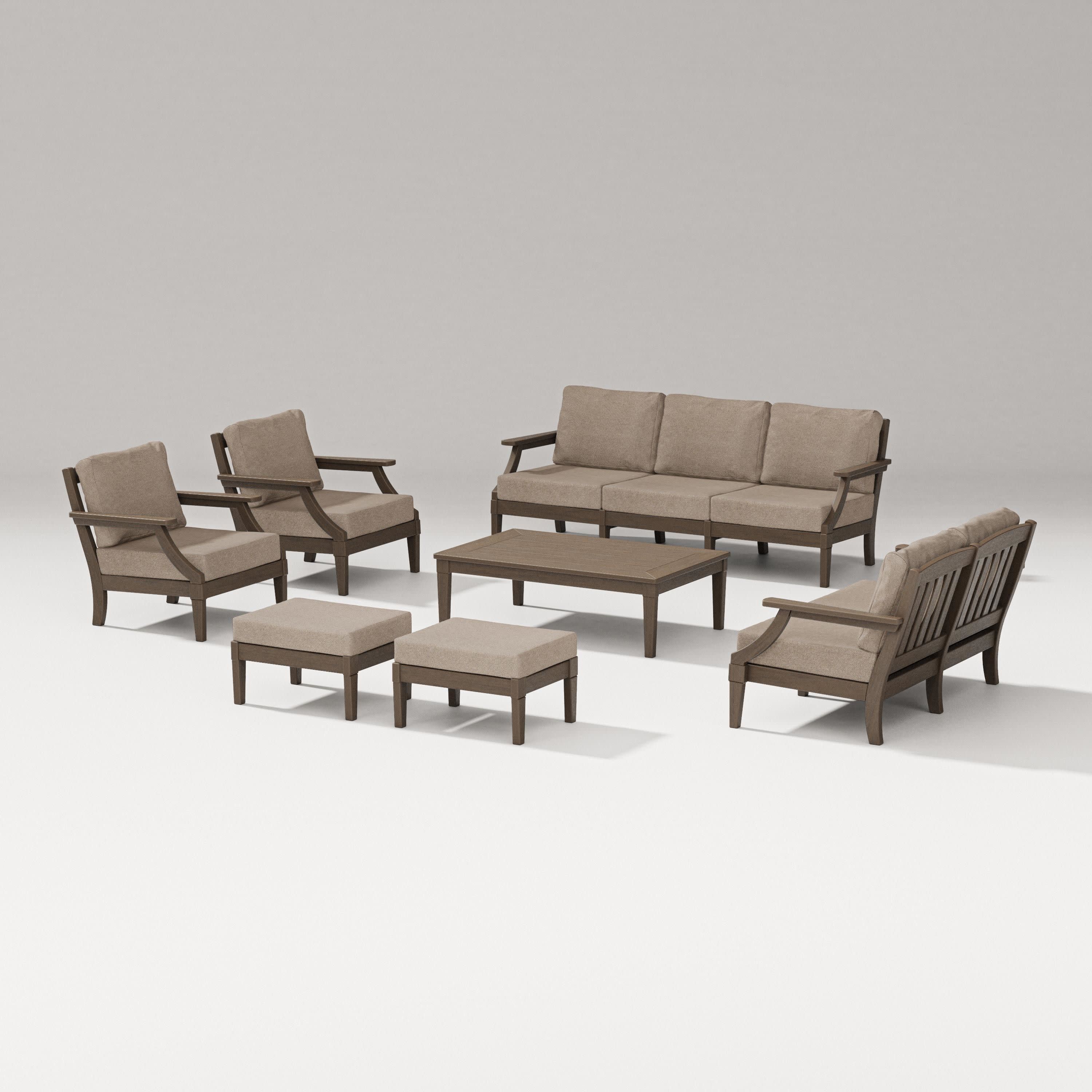 Estate 7-Piece Lounge Sofa Set - Image 9
