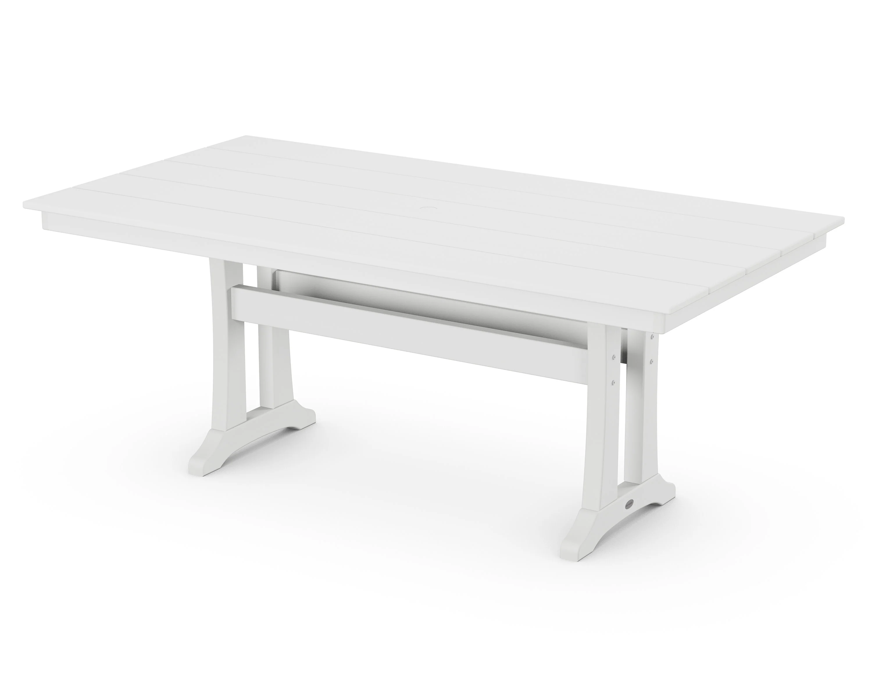 Farmhouse Trestle 37" x 72" Dining Table - Image 15