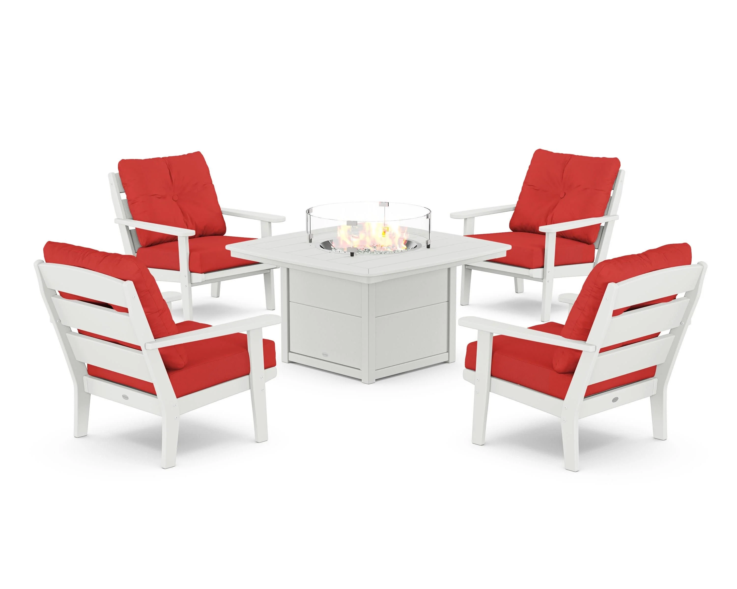Lakeside 5-Piece Deep Seating Set with Nautical Fire Pit Table - Image 123