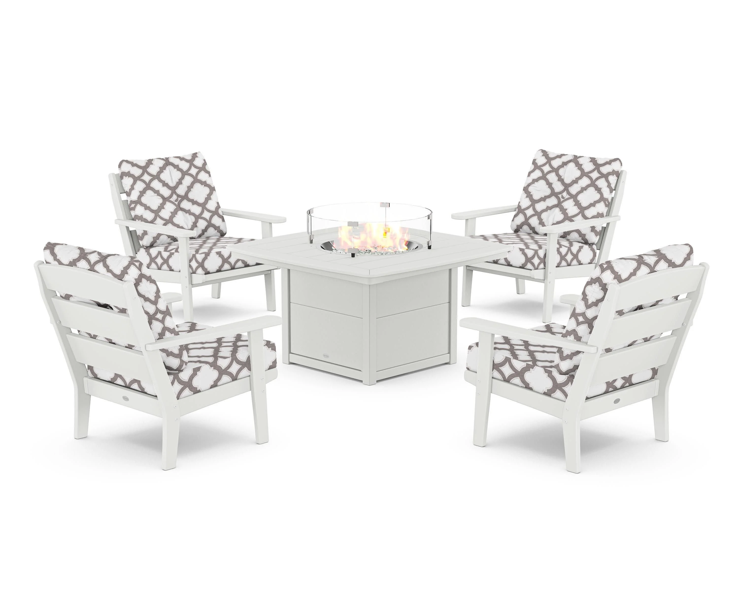 Lakeside 5-Piece Deep Seating Set with Nautical Fire Pit Table - Image 83
