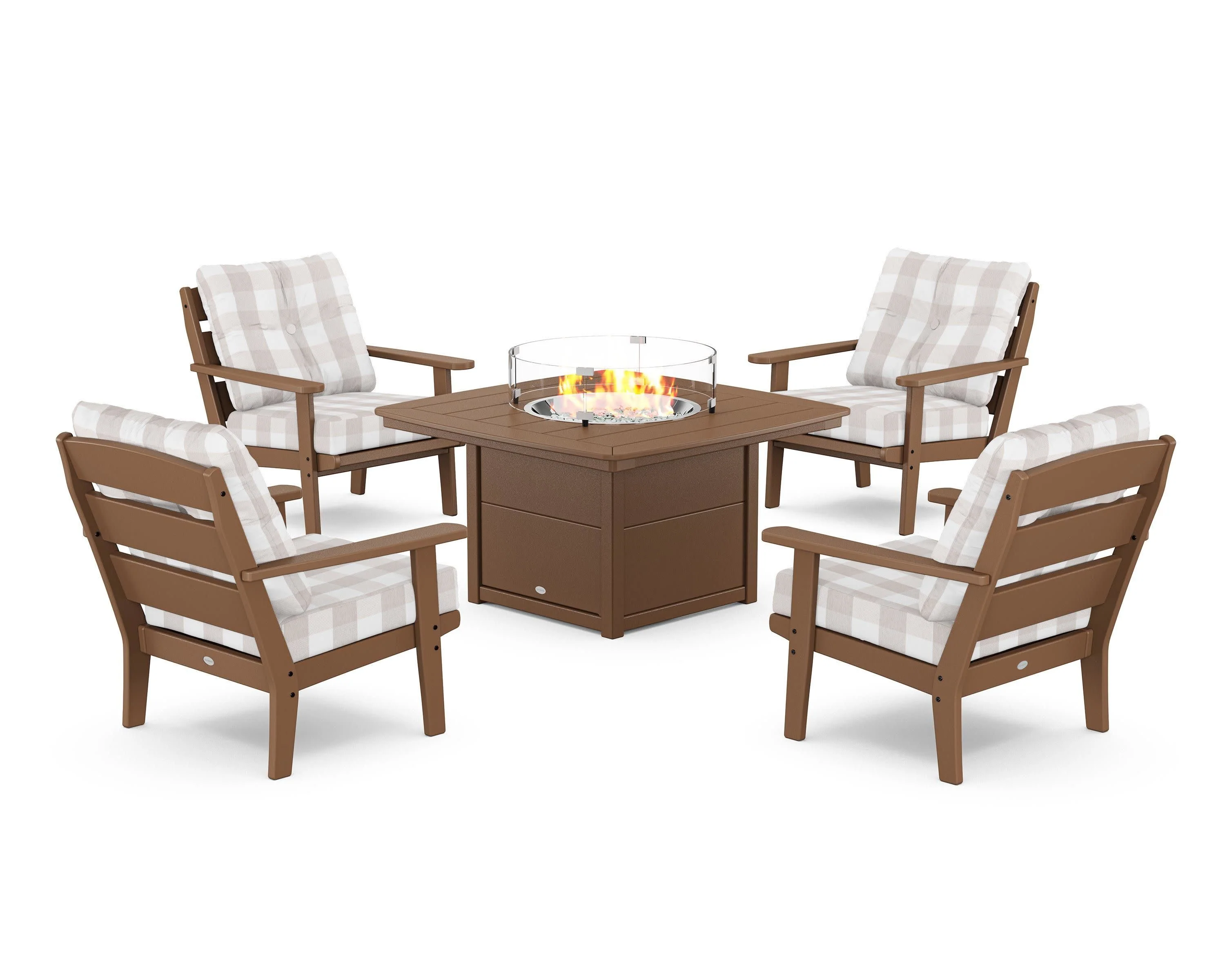 Lakeside 5-Piece Deep Seating Set with Nautical Fire Pit Table - Image 88