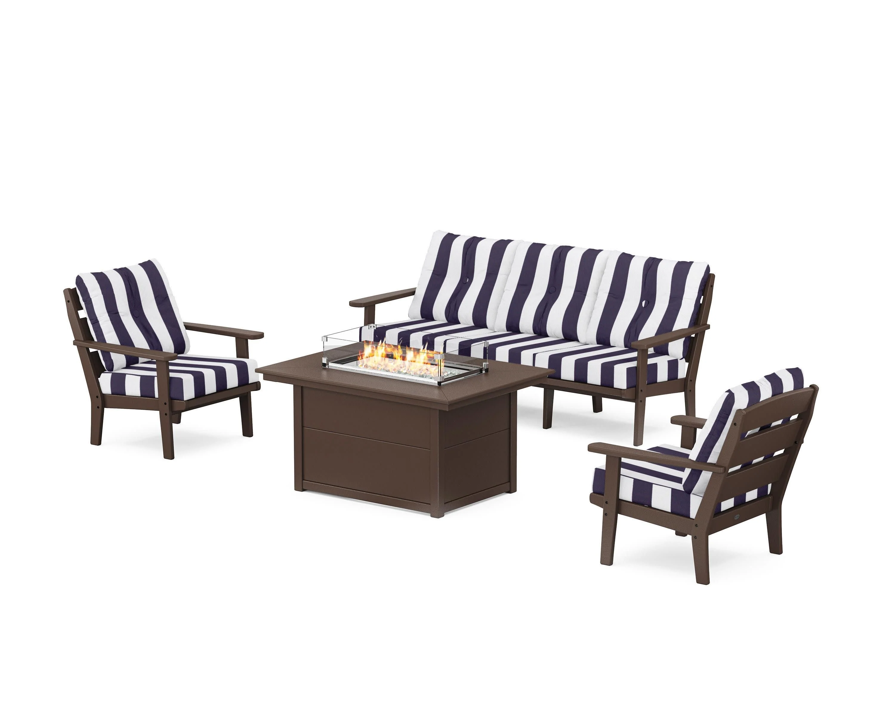 Lakeside Deep Seating Fire Pit Table Set - Image 150