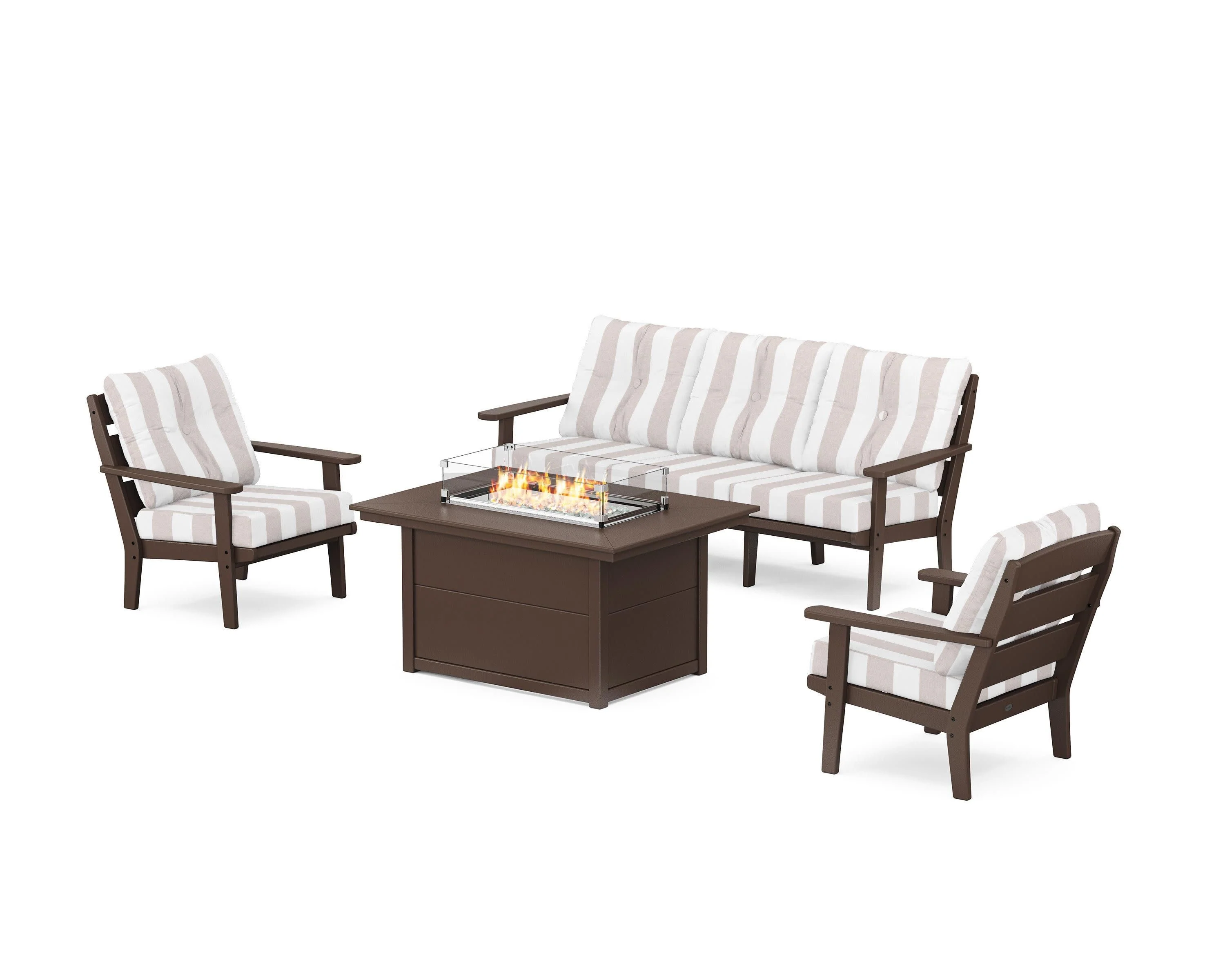Lakeside Deep Seating Fire Pit Table Set - Image 182