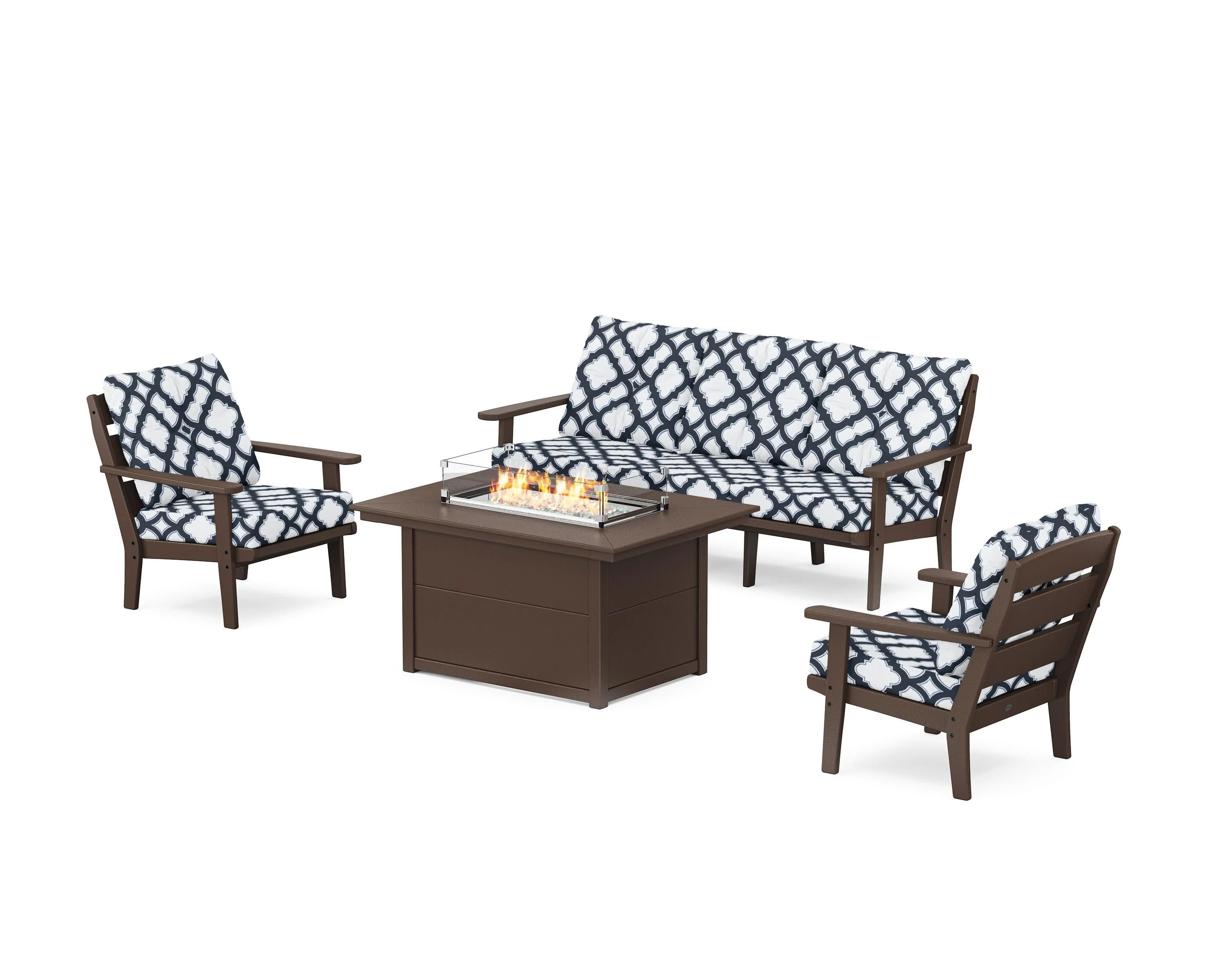 Lakeside Deep Seating Fire Pit Table Set - Image 42