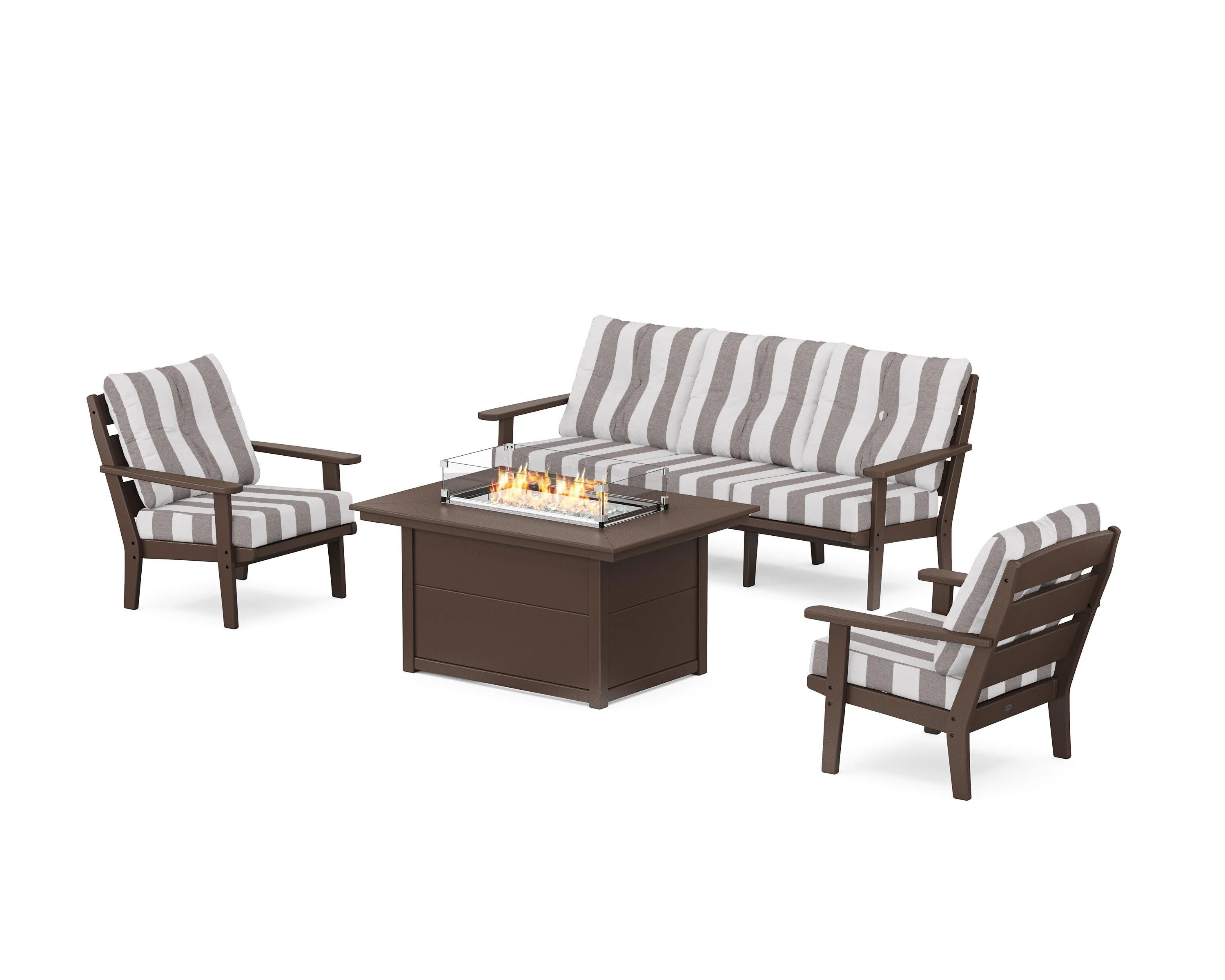 Lakeside Deep Seating Fire Pit Table Set - Image 47