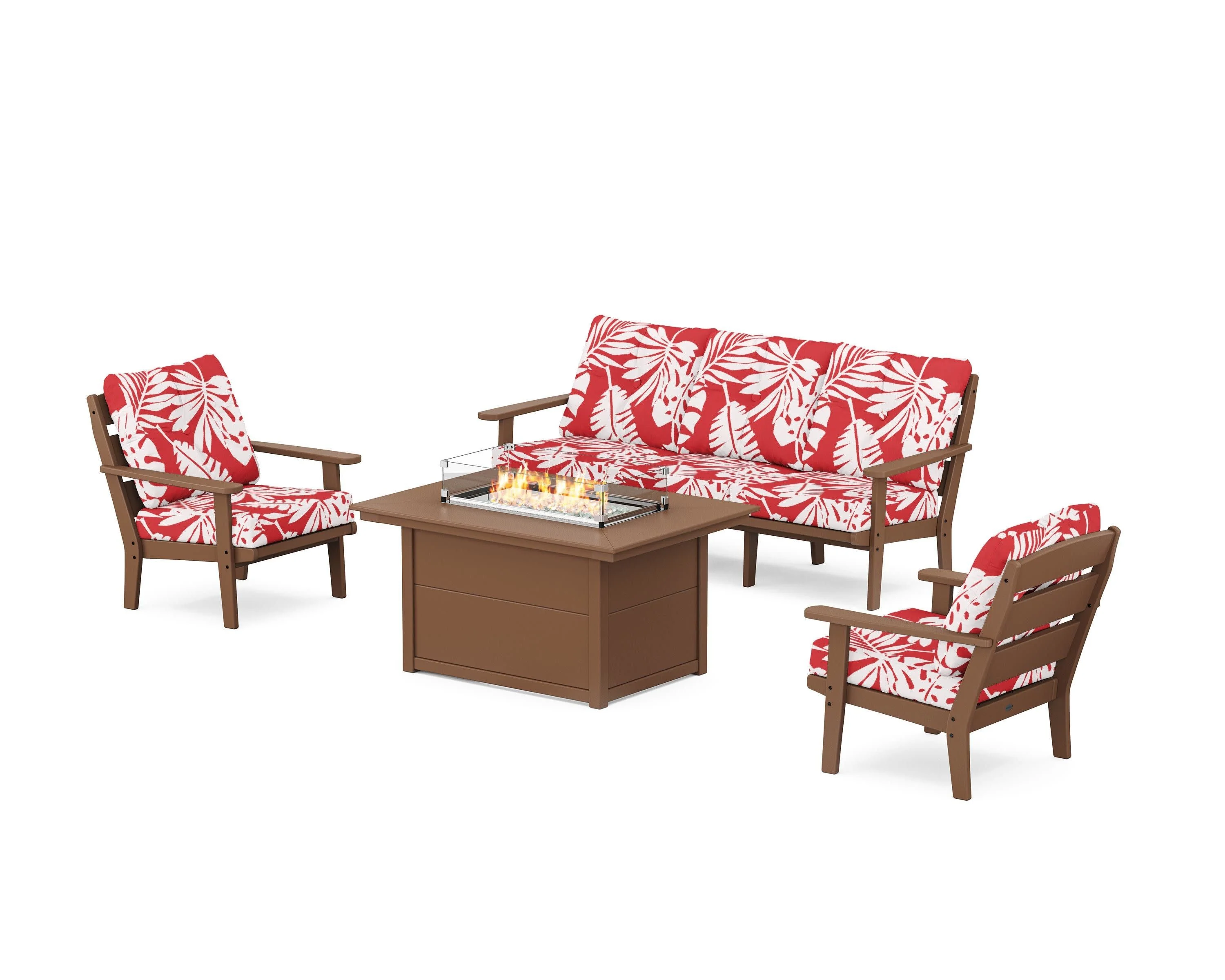 Lakeside Deep Seating Fire Pit Table Set - Image 62