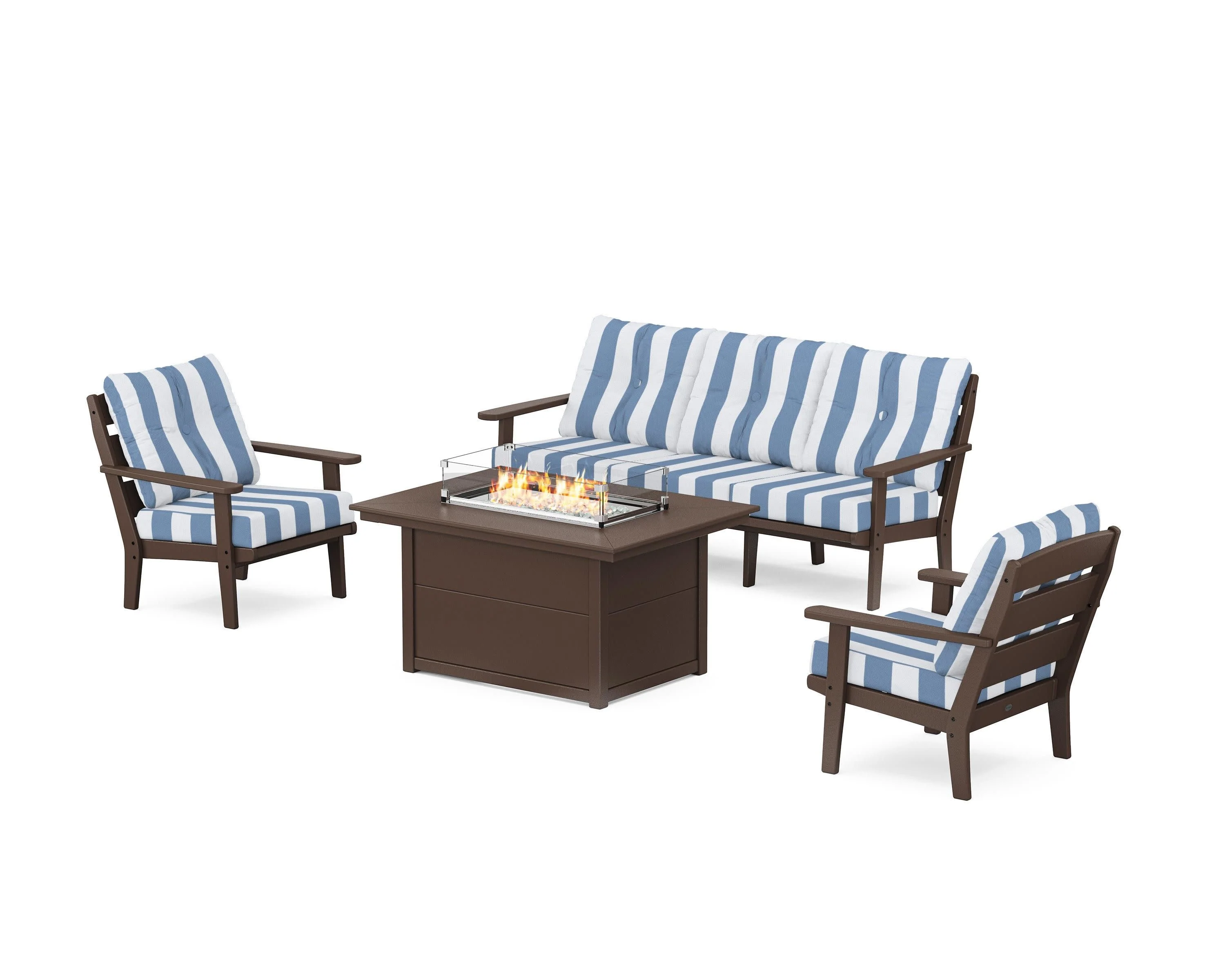 Lakeside Deep Seating Fire Pit Table Set - Image 66