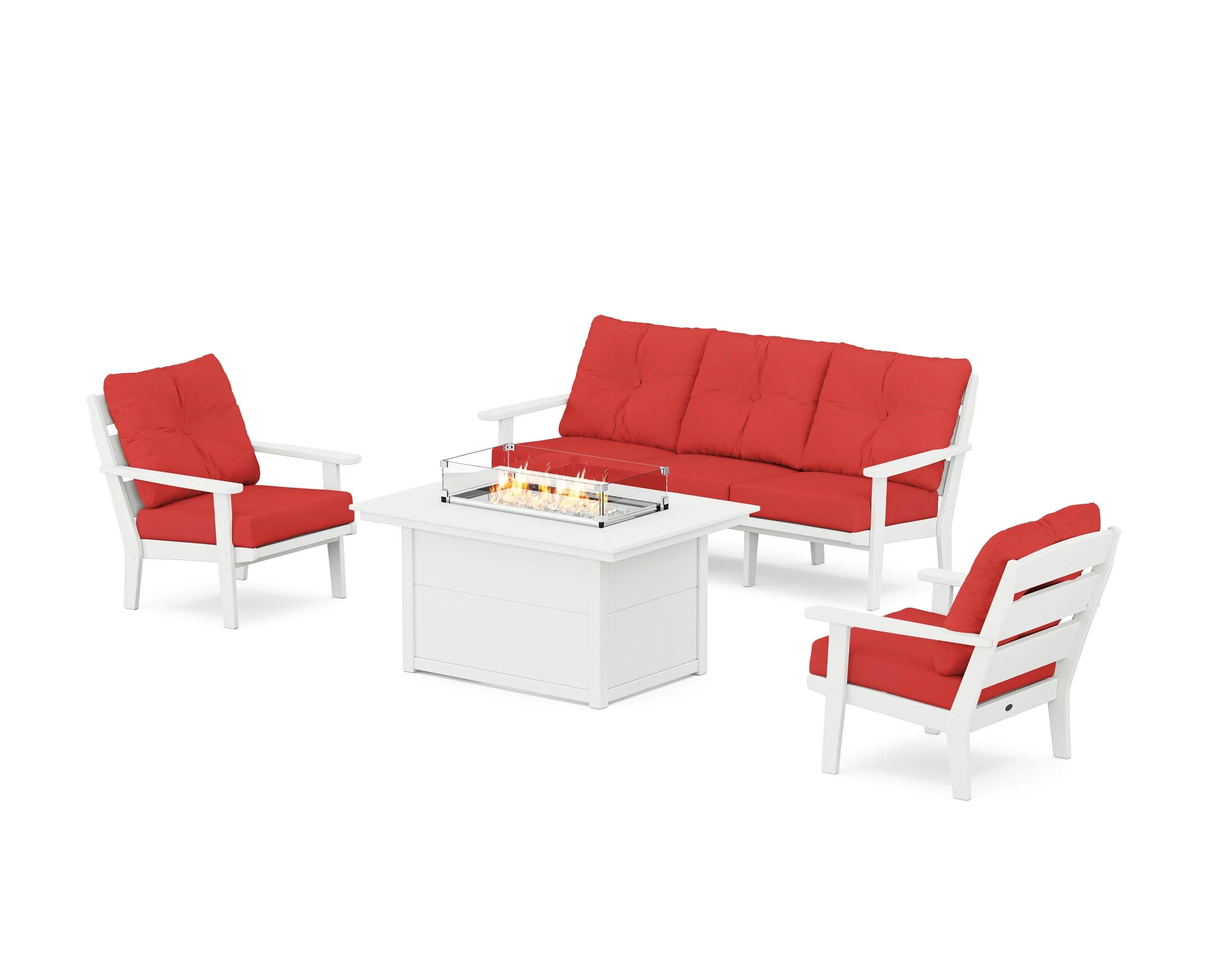 Lakeside Deep Seating Fire Pit Table Set - Image 67
