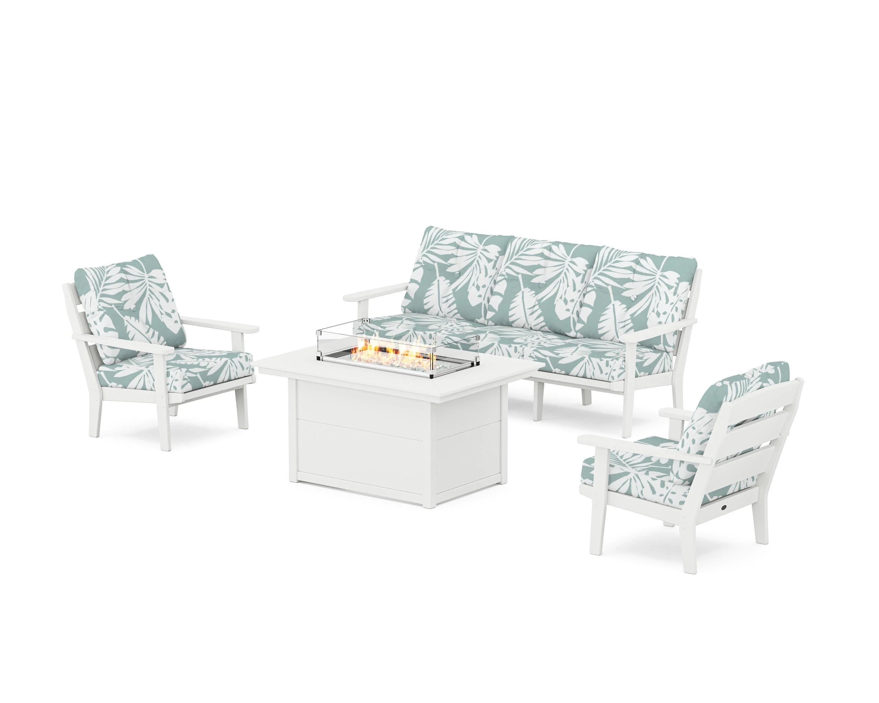 Lakeside Deep Seating Fire Pit Table Set - Image 68