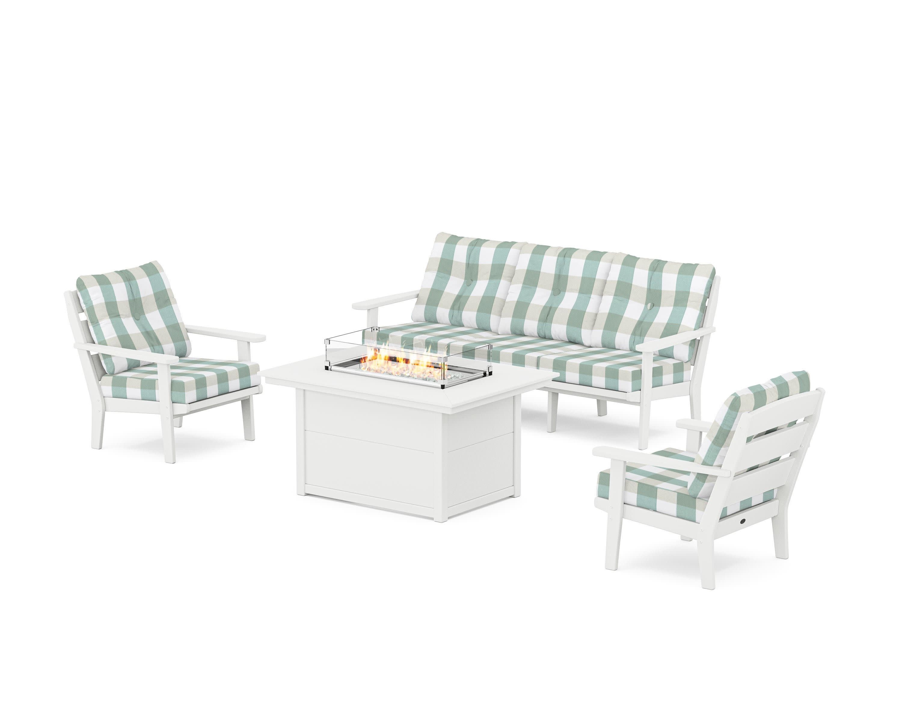 Lakeside Deep Seating Fire Pit Table Set - Image 71