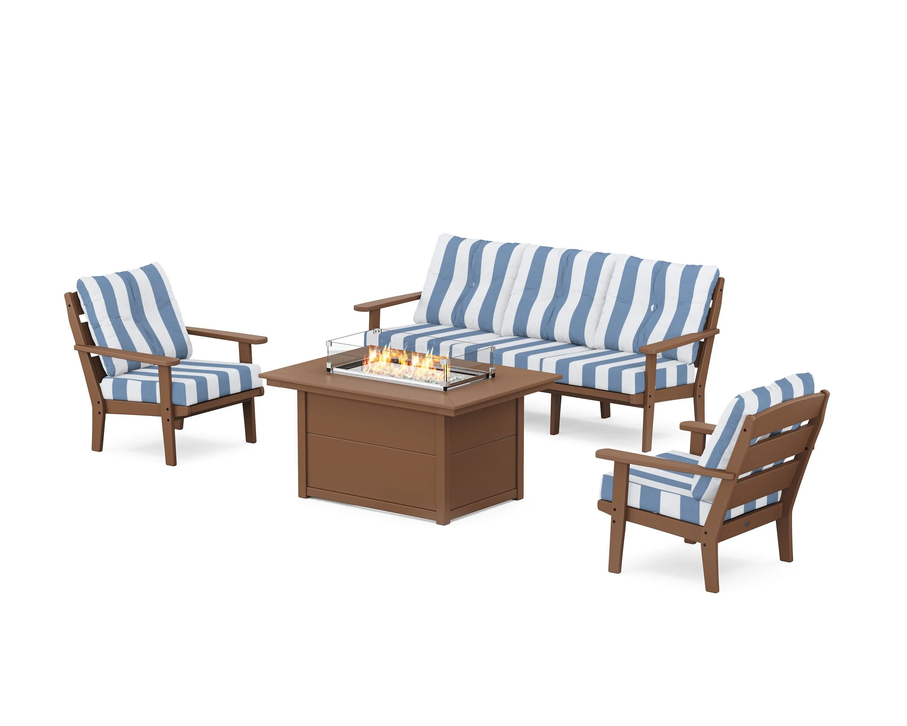 Lakeside Deep Seating Fire Pit Table Set - Image 77