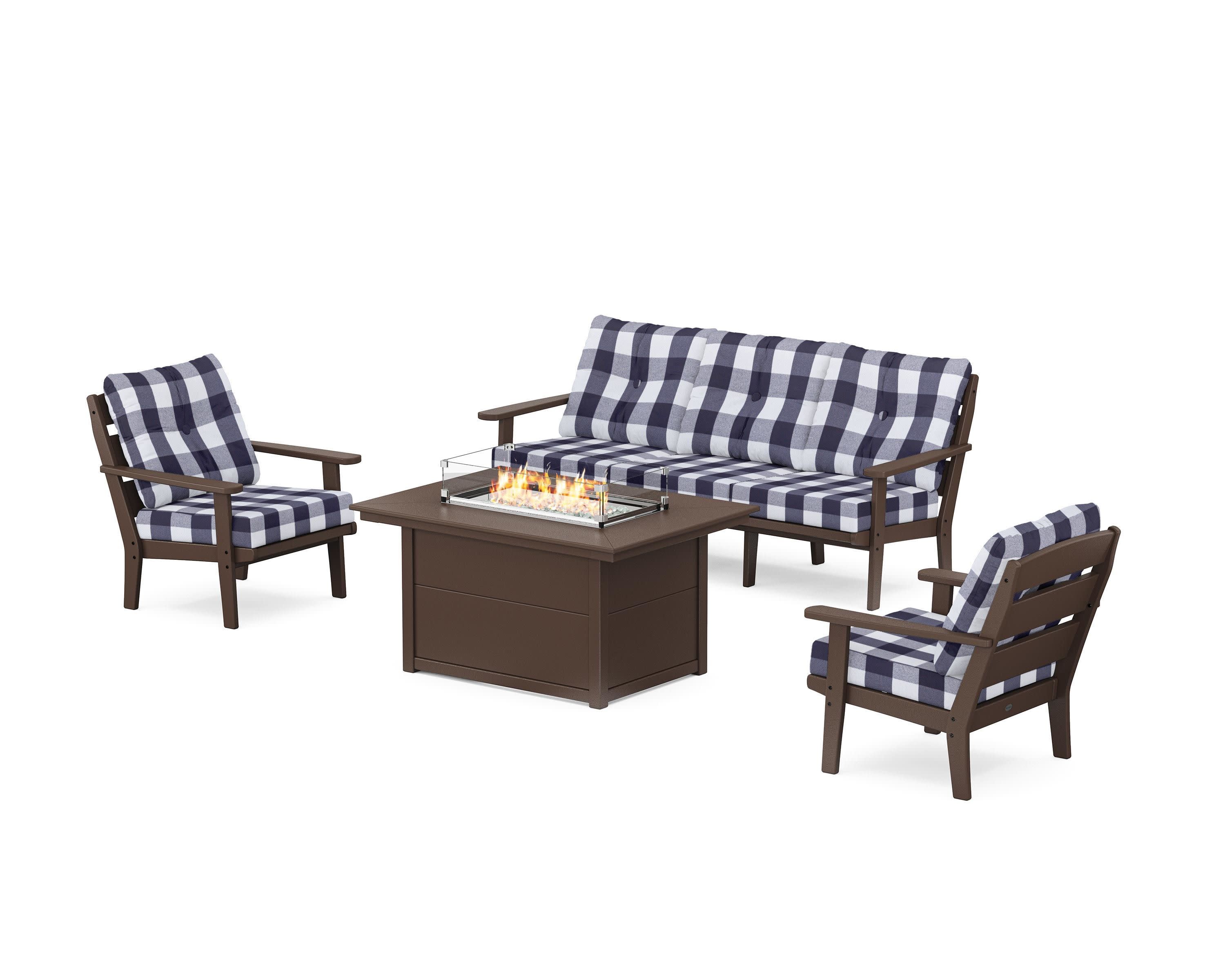 Lakeside Deep Seating Fire Pit Table Set - Image 87