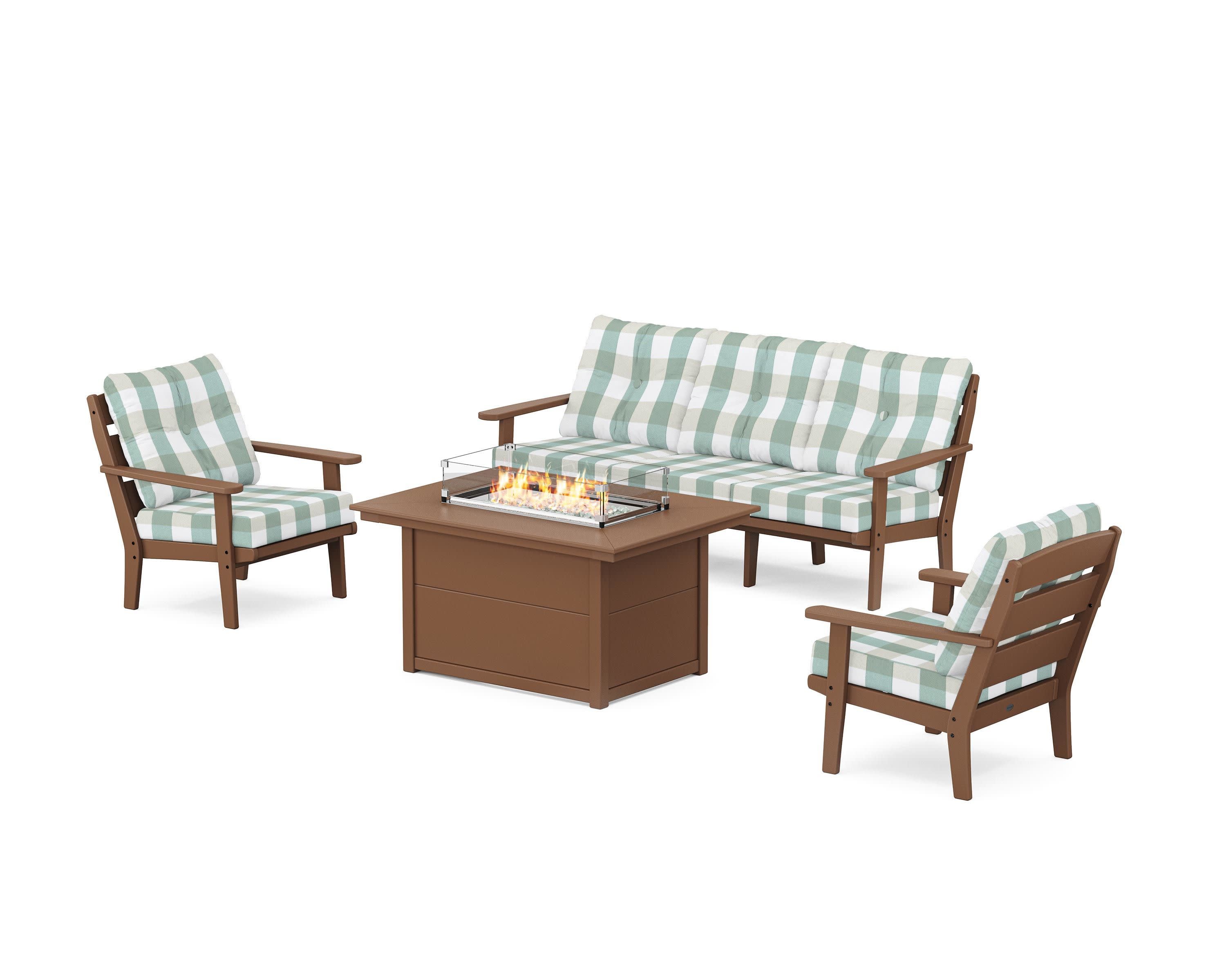 Lakeside Deep Seating Fire Pit Table Set - Image 88