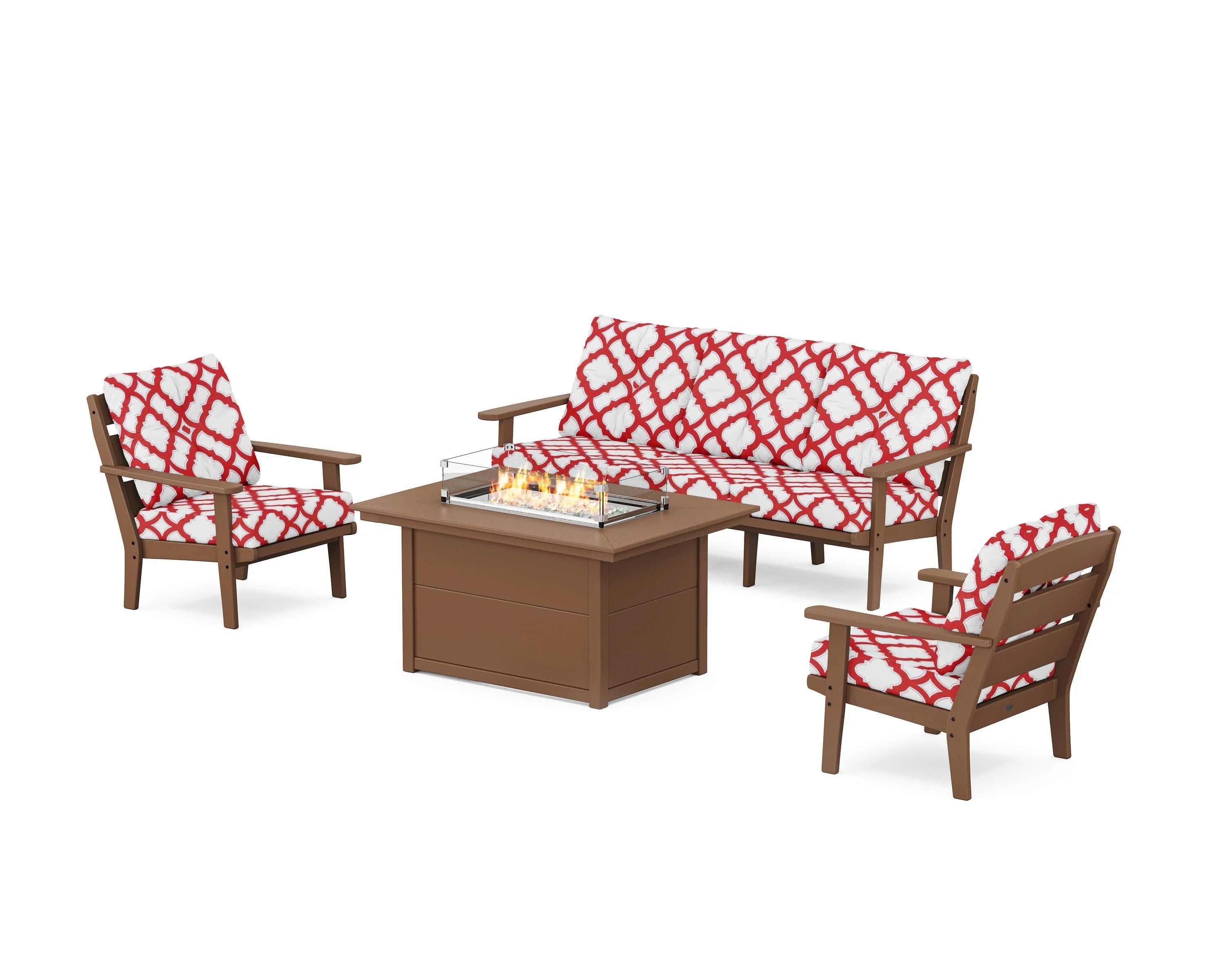 Lakeside Deep Seating Fire Pit Table Set - Image 93