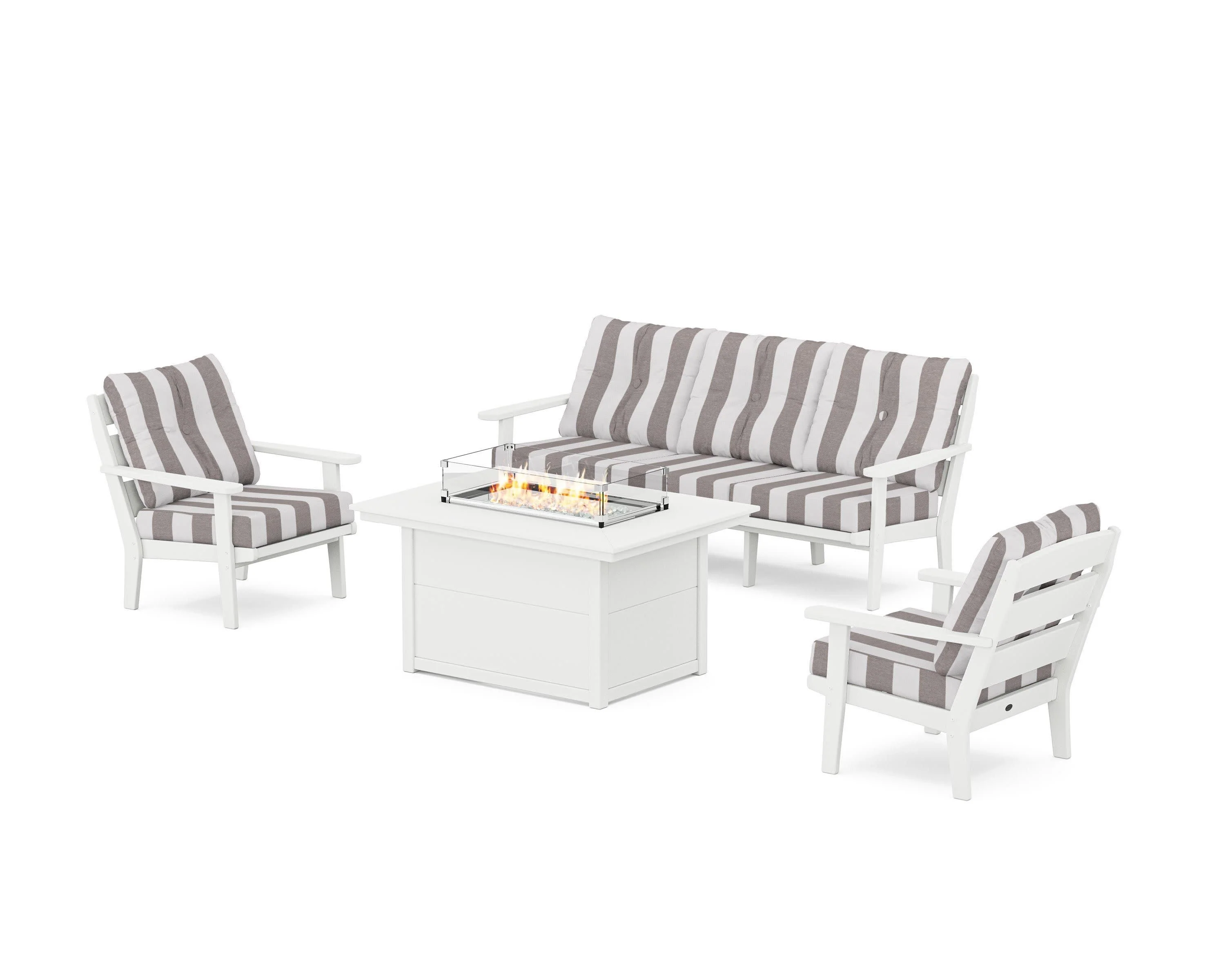 Lakeside Deep Seating Fire Pit Table Set - Image 94