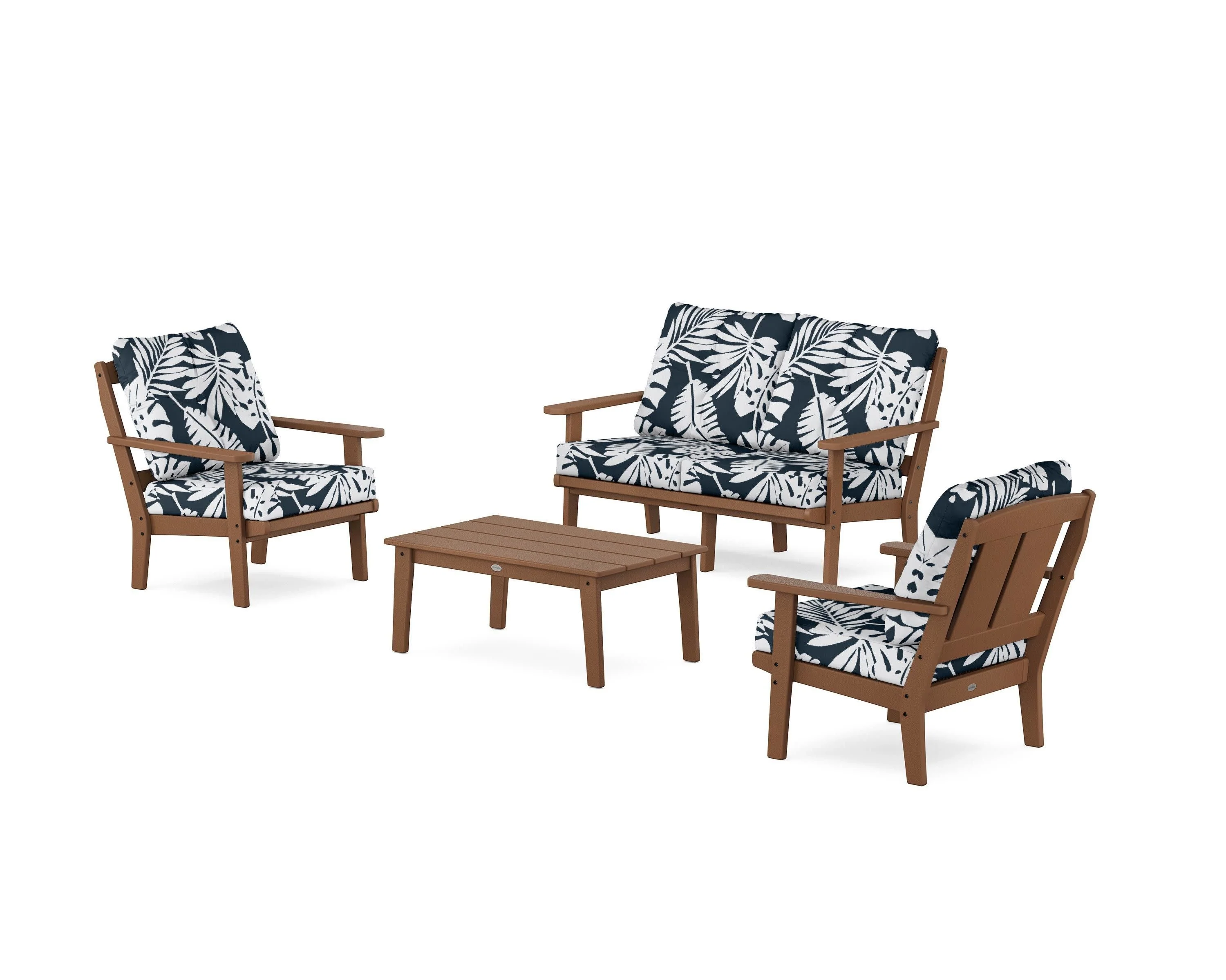 Mission 4-Piece Deep Seating Set with Loveseat - Image 196