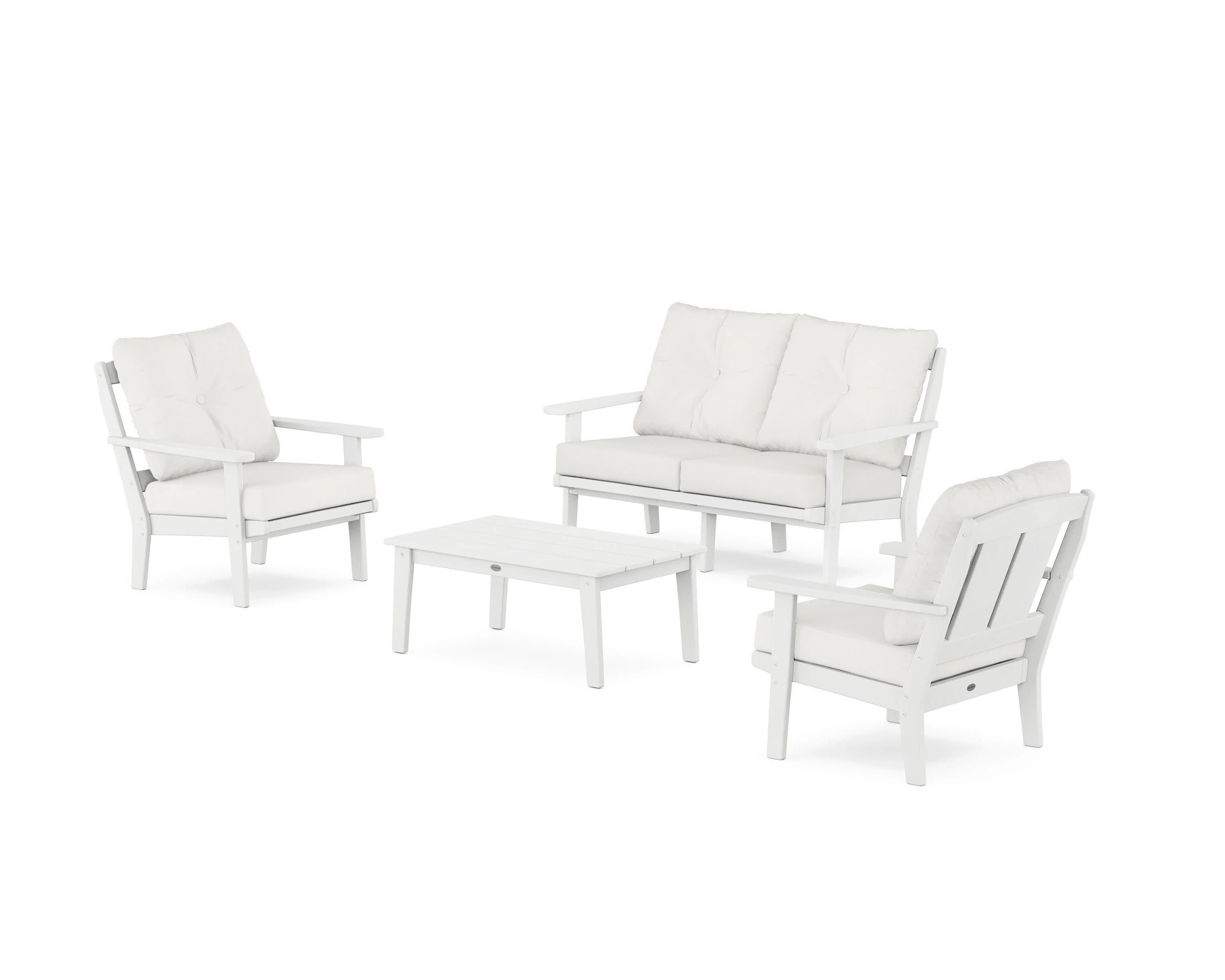 Mission 4-Piece Deep Seating Set with Loveseat - Image 76