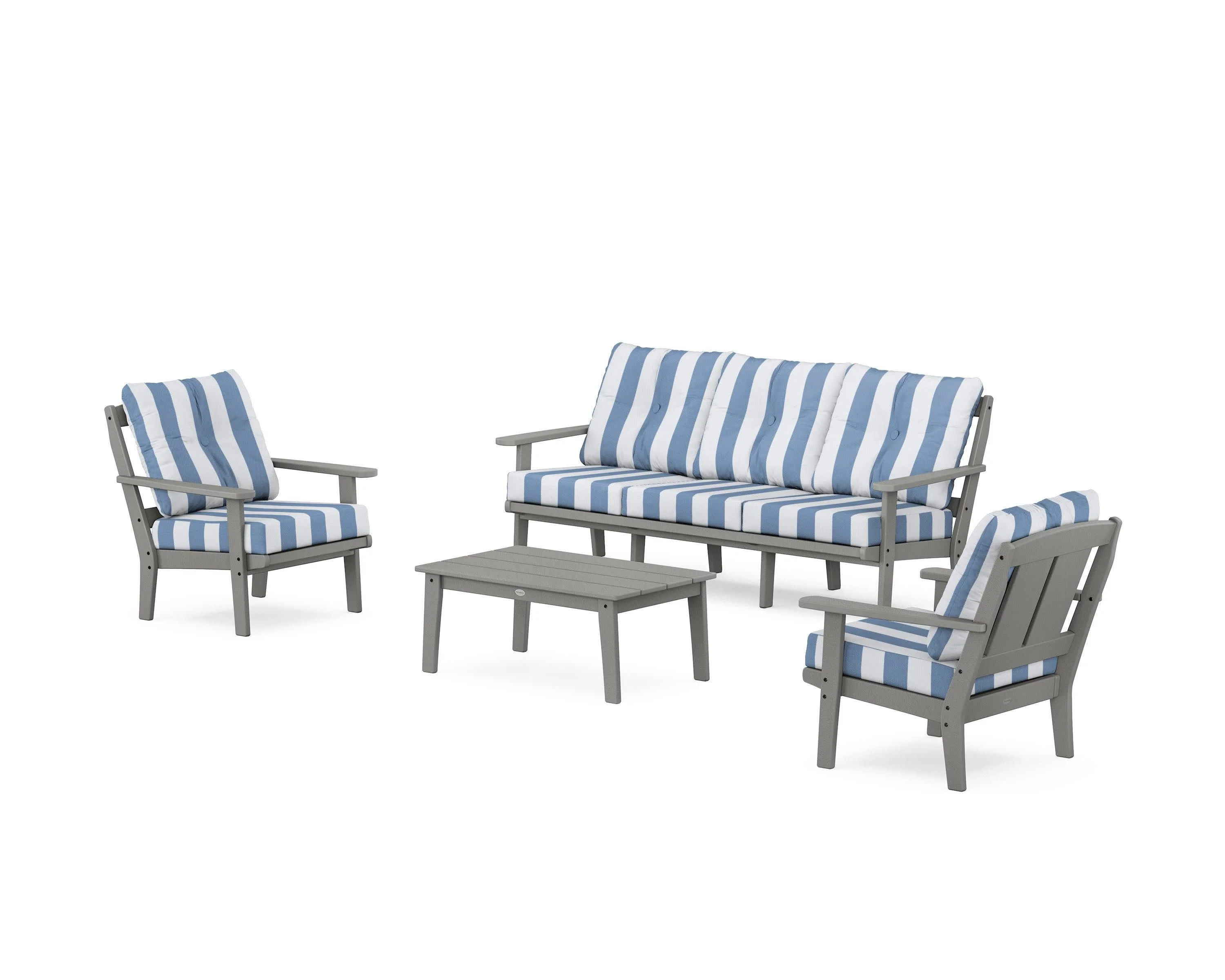Mission 4-Piece Deep Seating Set with Sofa - Image 175