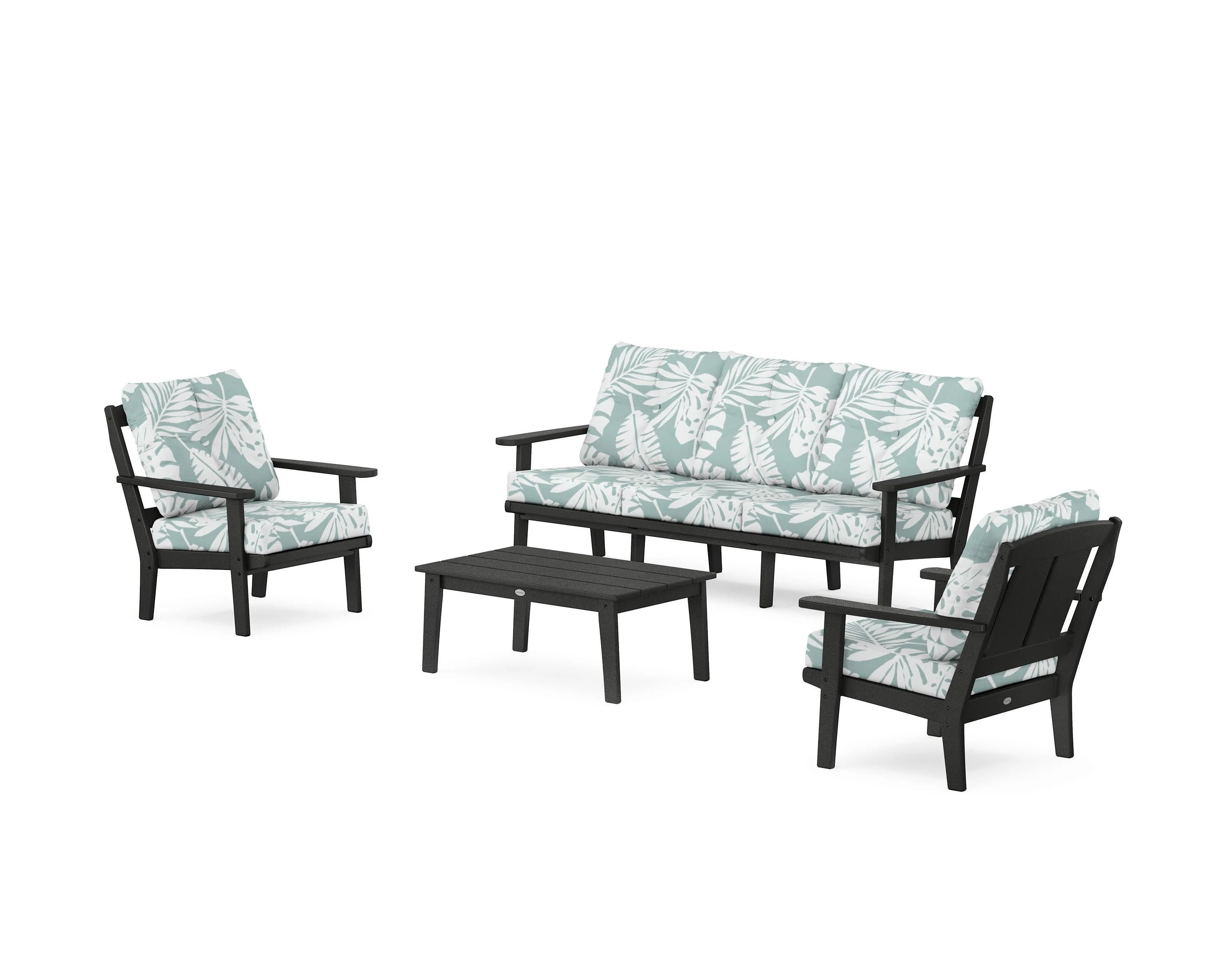 Mission 4-Piece Deep Seating Set with Sofa - Image 203