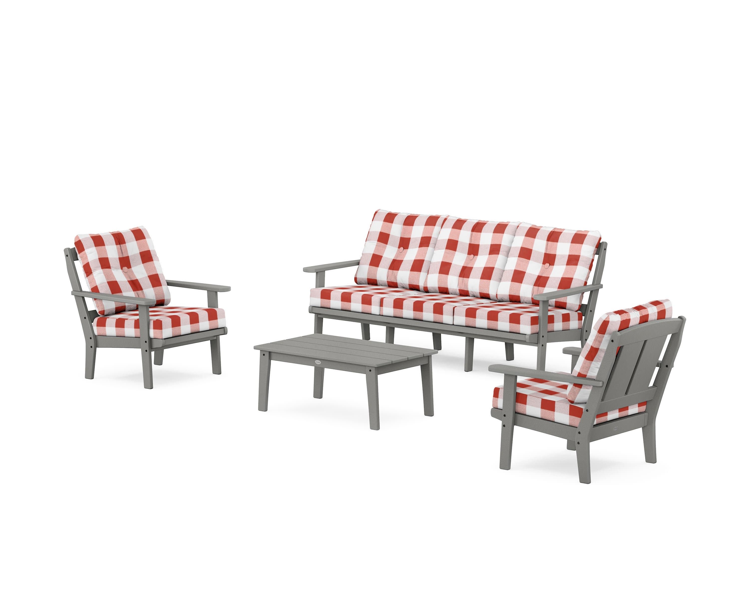 Mission 4-Piece Deep Seating Set with Sofa - Image 51