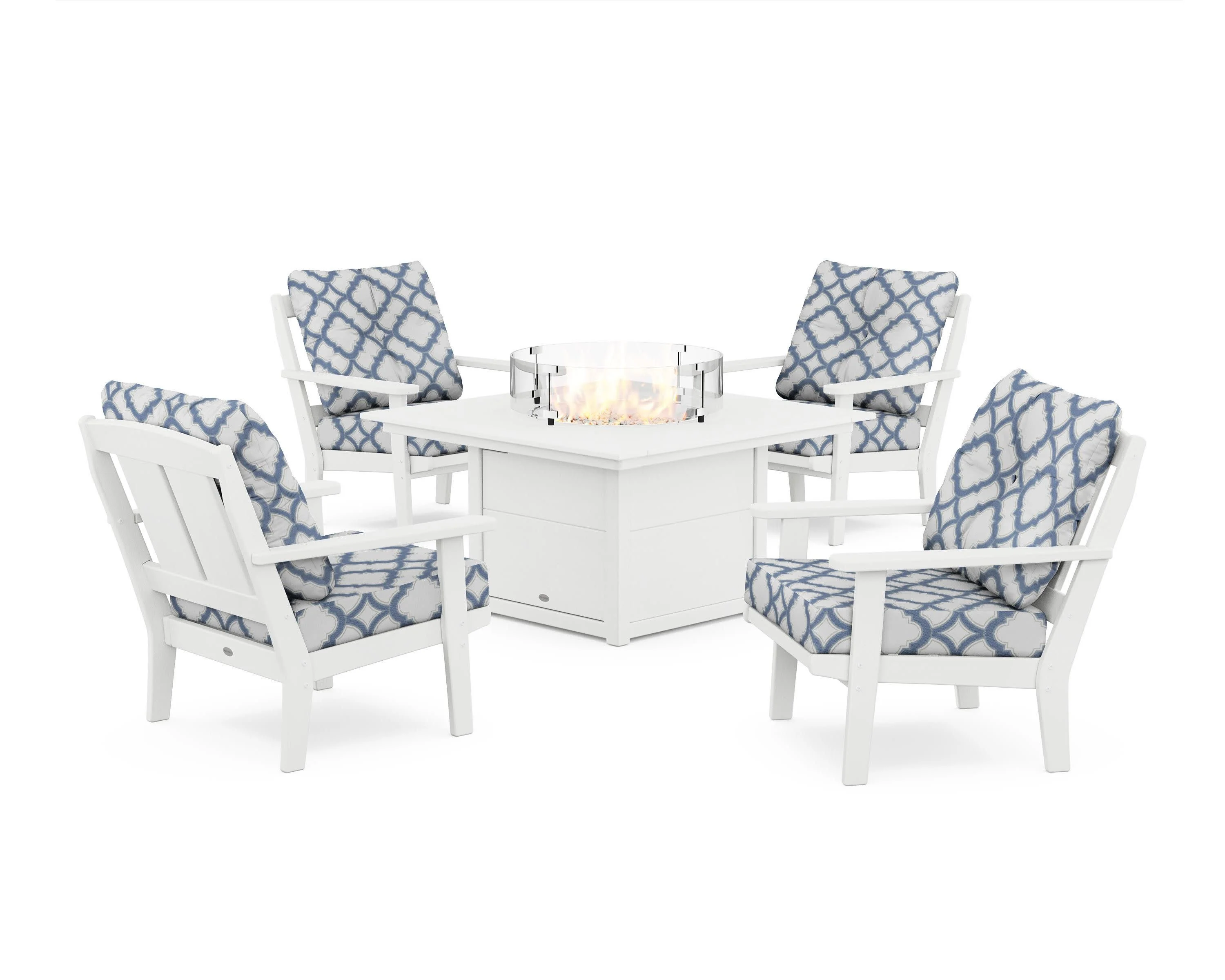 Mission 5-Piece Deep Seating Set with Fire Pit Table - Image 64