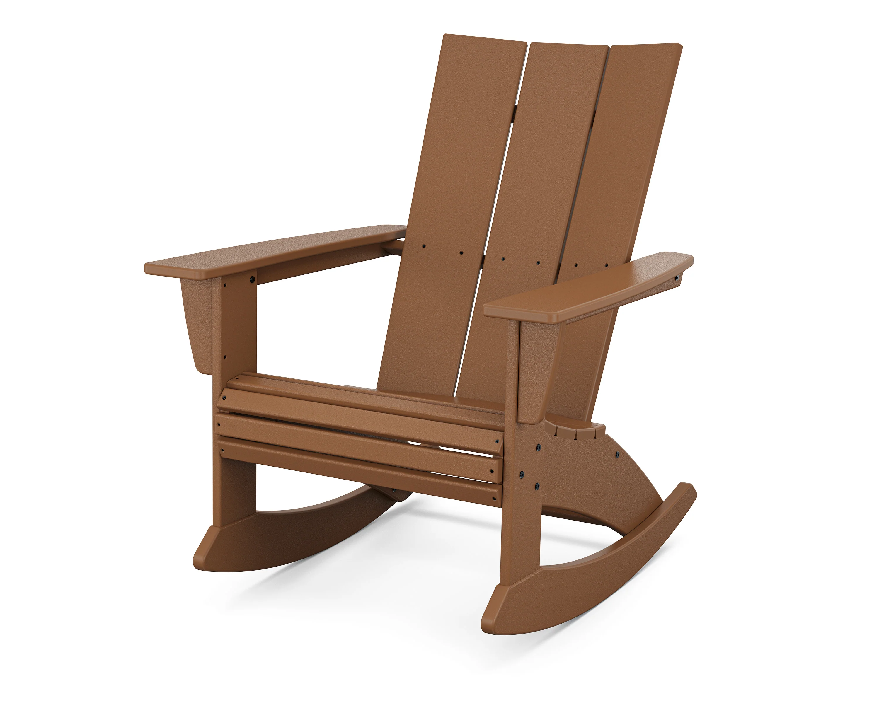 Modern Curveback Adirondack Rocking Chair - Image 6