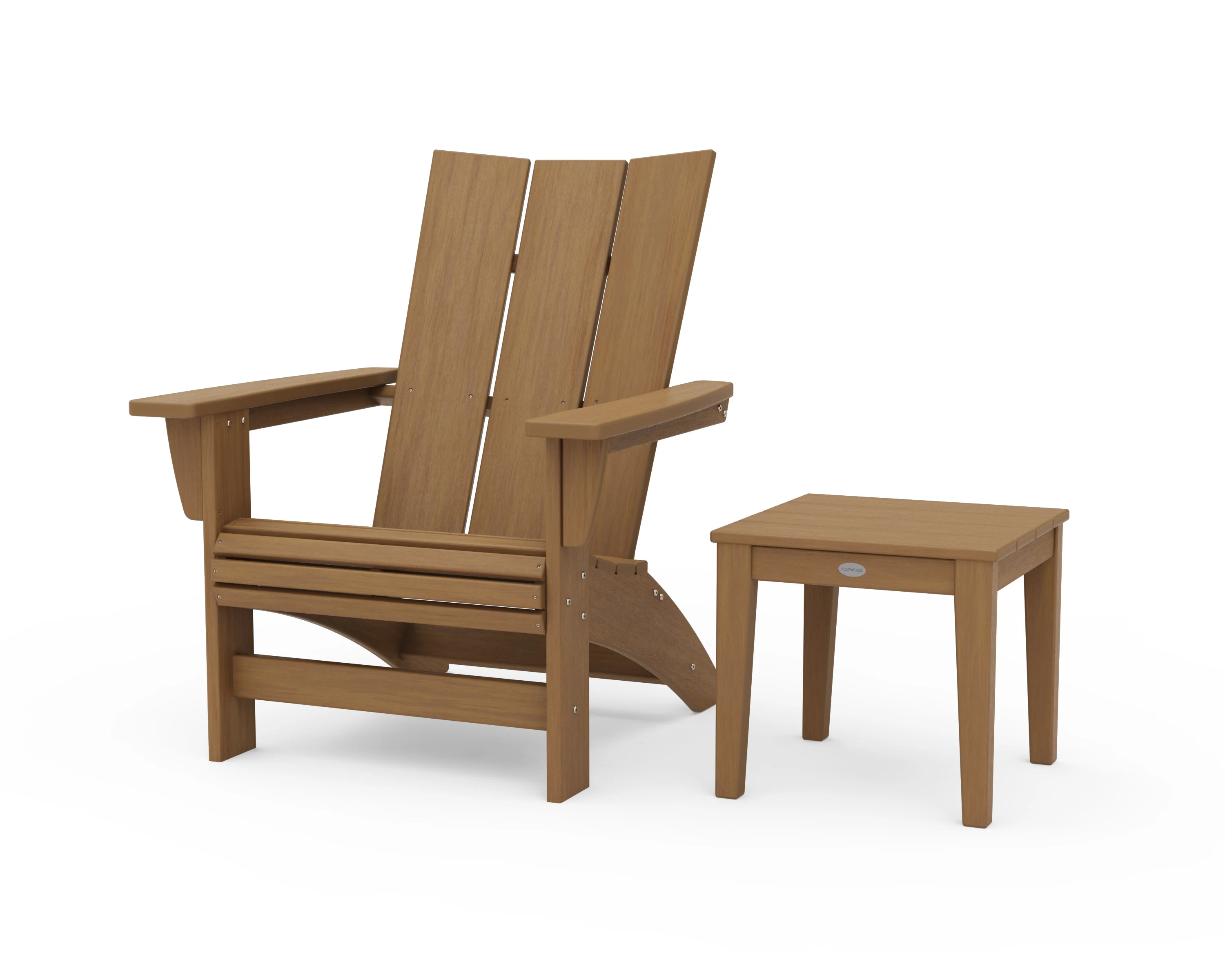 Modern Grand Adirondack Chair with Side Table - Image 20