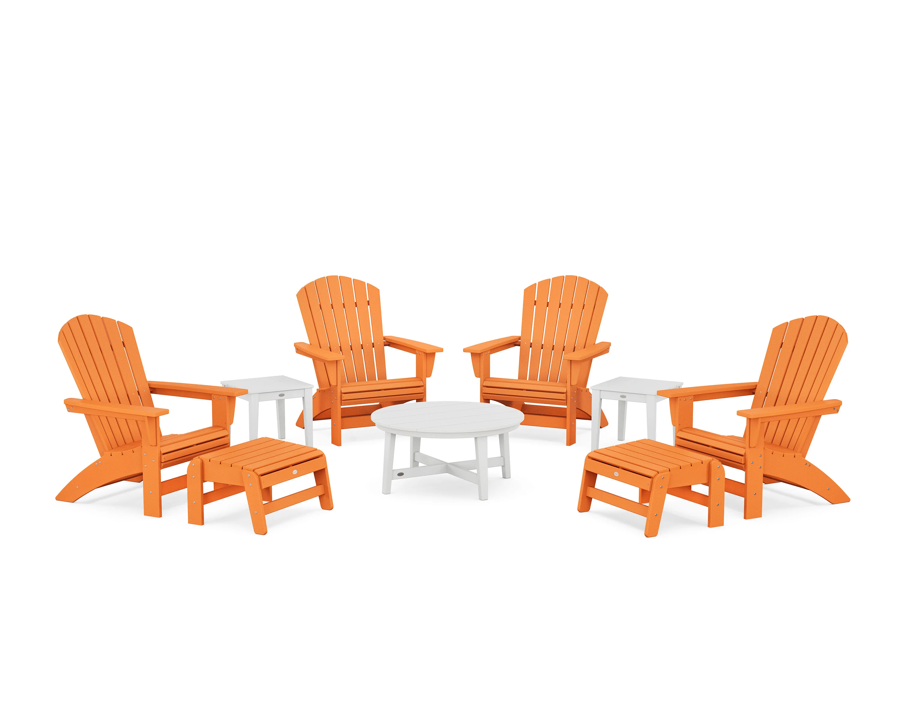 Nautical Grand Adirondack 9-Piece Conversation Set - Image 6