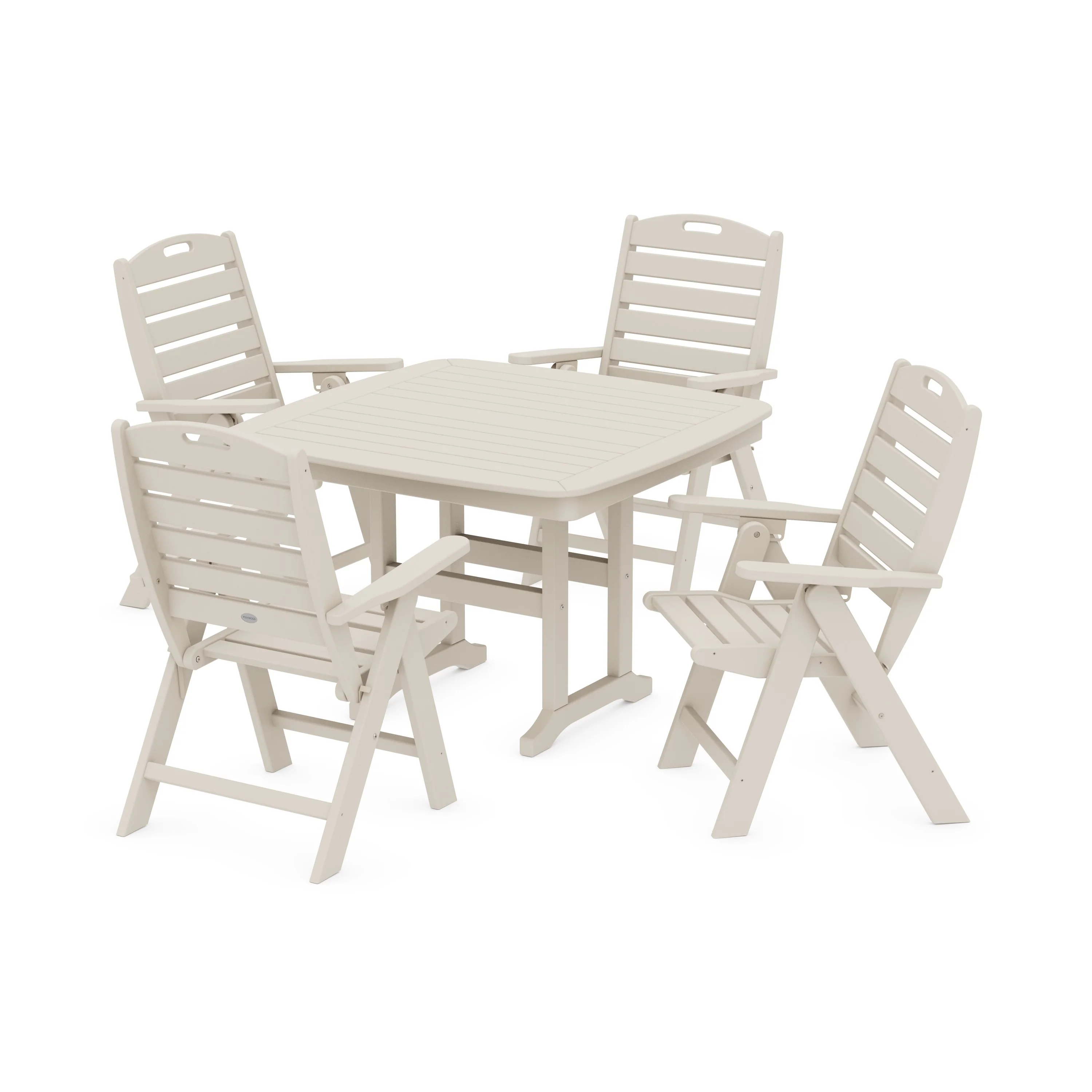 Nautical Highback Chair 5-Piece Dining Set - Image 9
