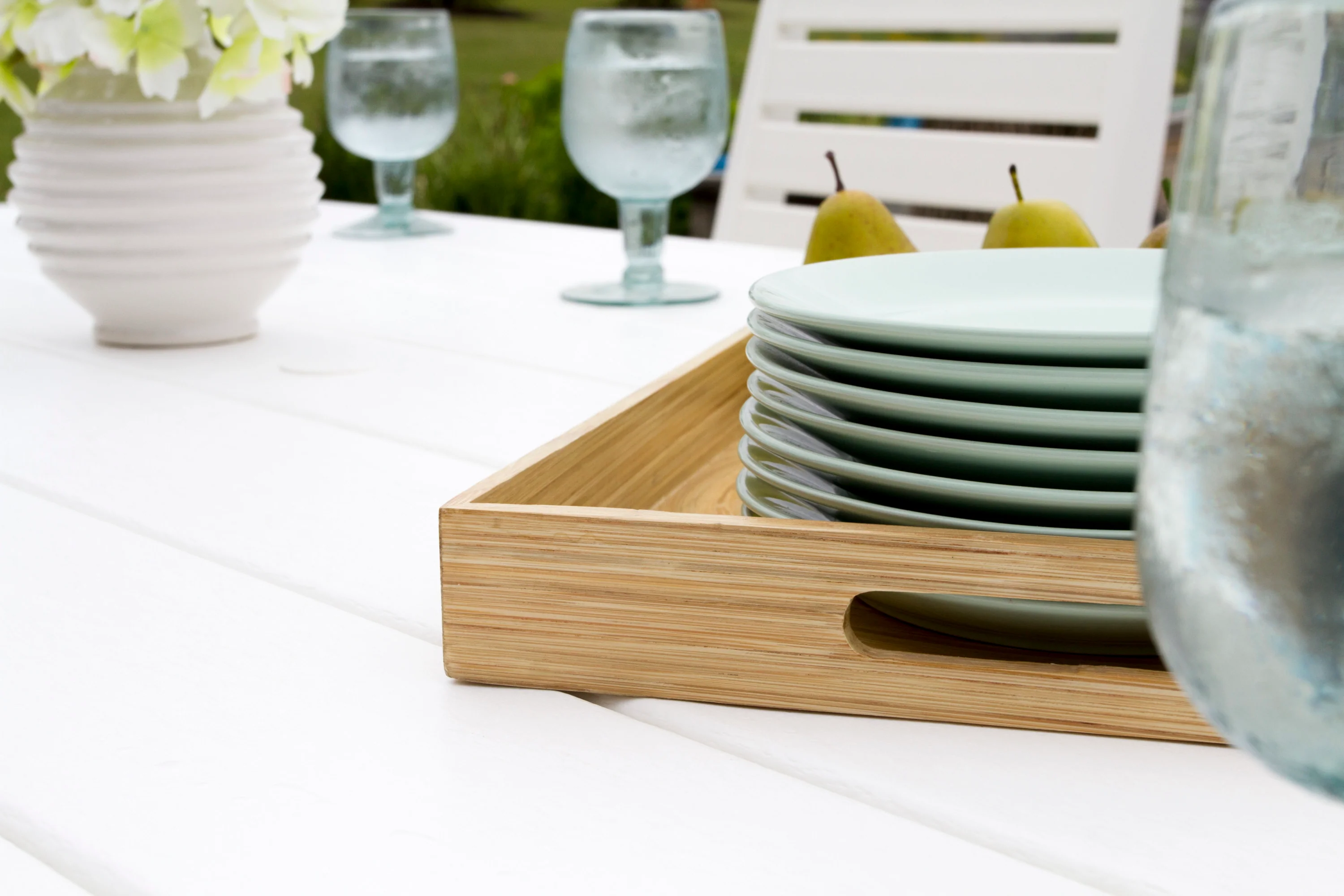 Nautical Trestle 38" x 73" Dining Table - Image 22