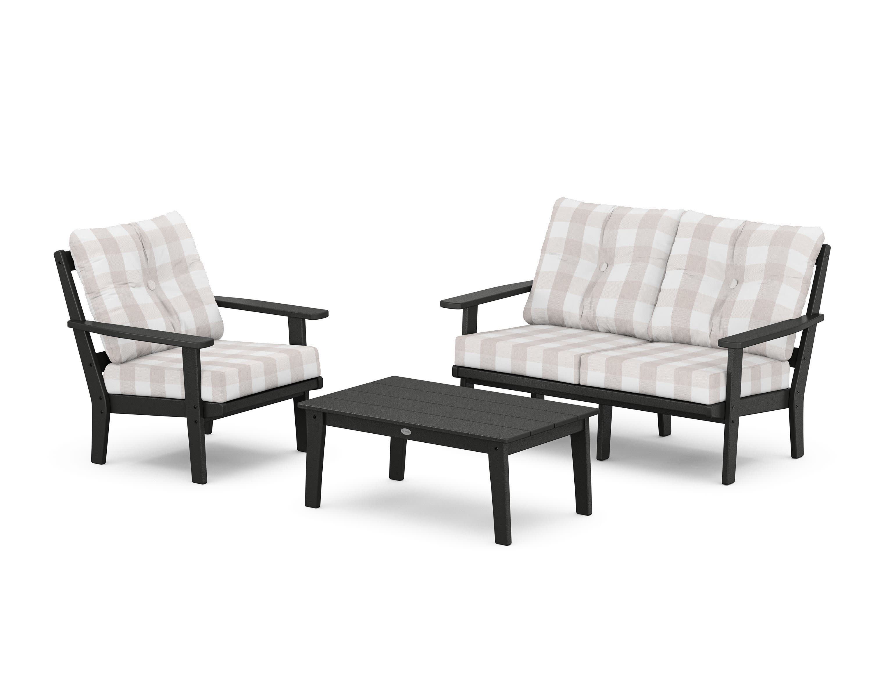 Oxford 3-Piece Deep Seating Set with Loveseat - Image 178