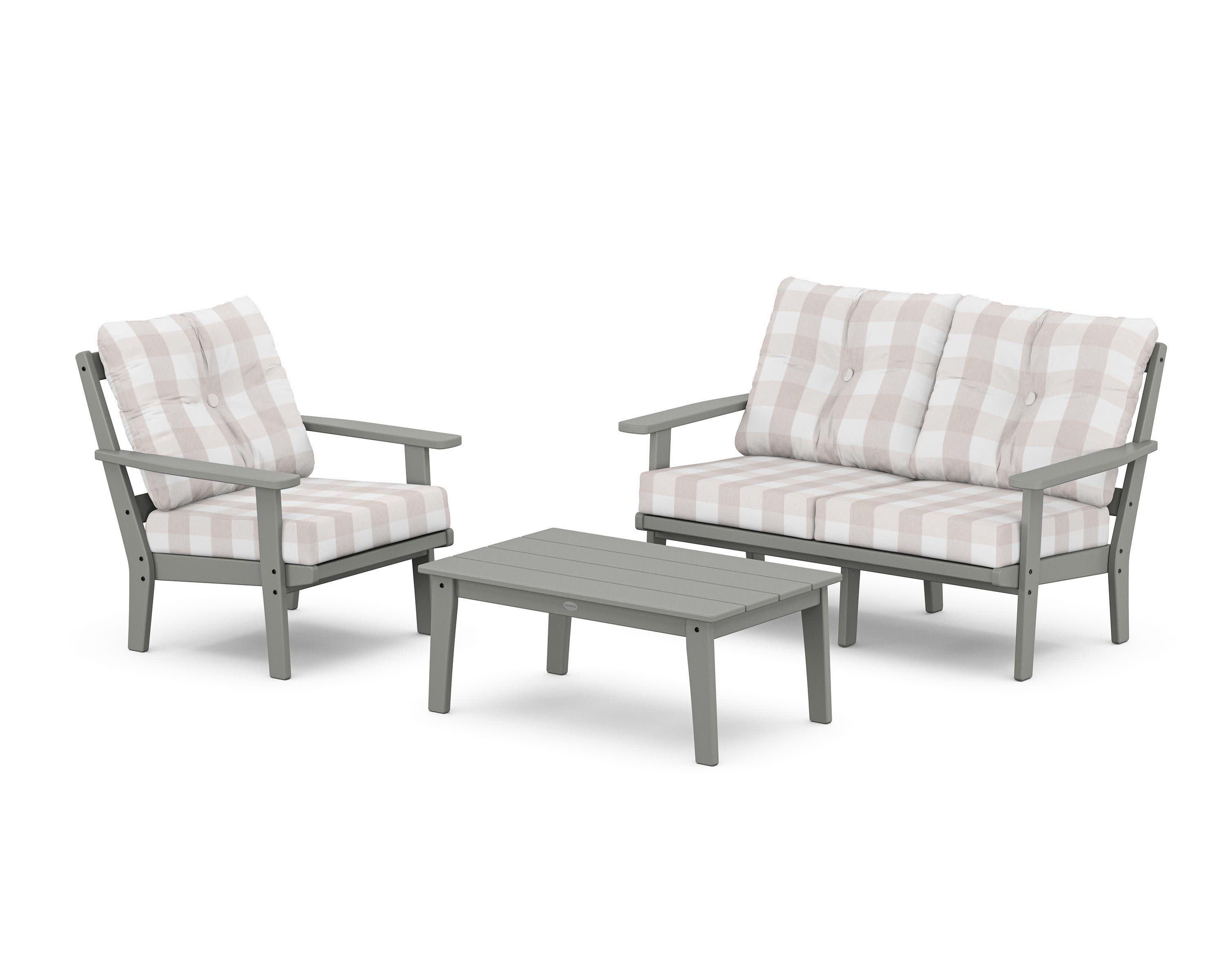Oxford 3-Piece Deep Seating Set with Loveseat - Image 200