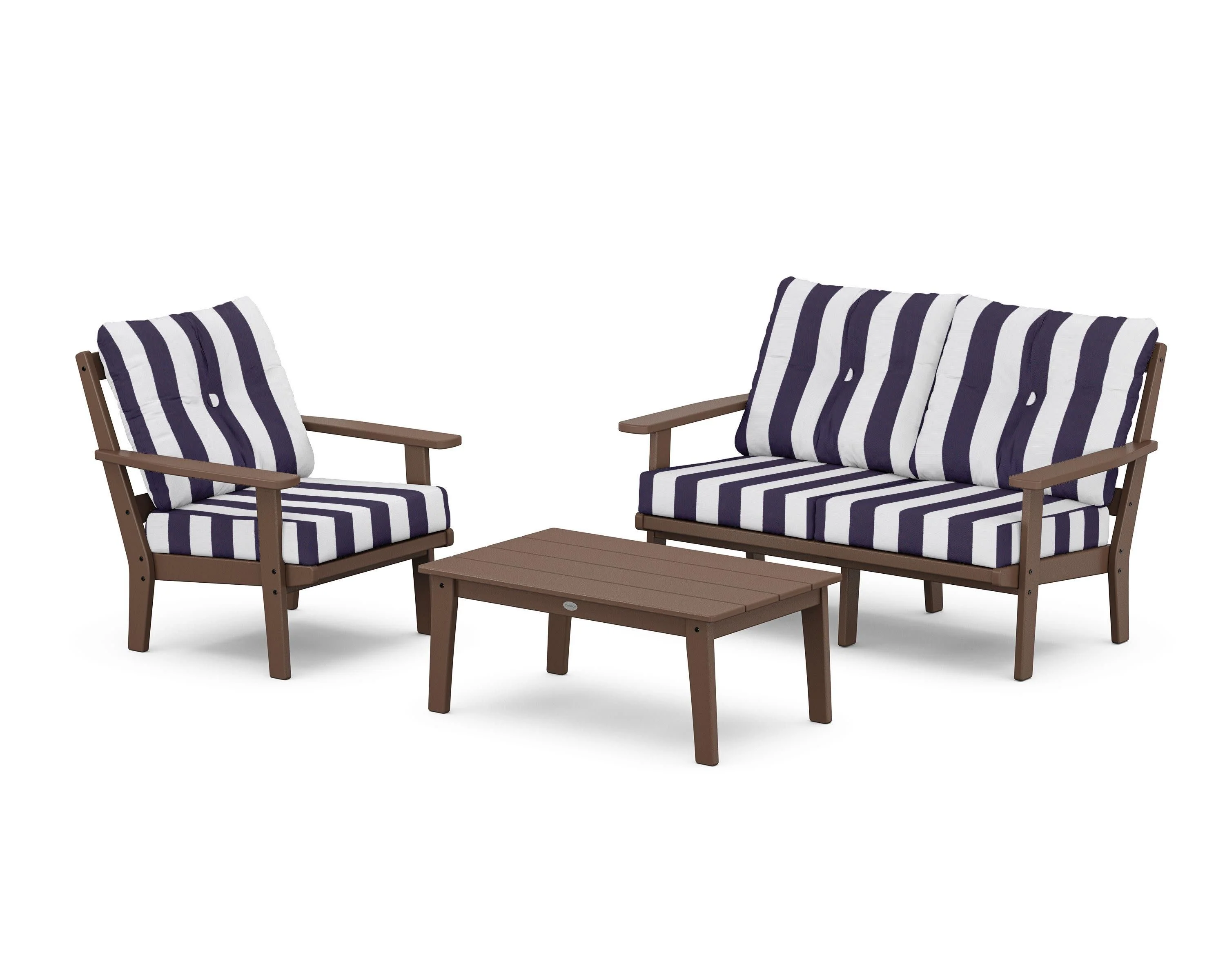 Oxford 3-Piece Deep Seating Set with Loveseat - Image 201