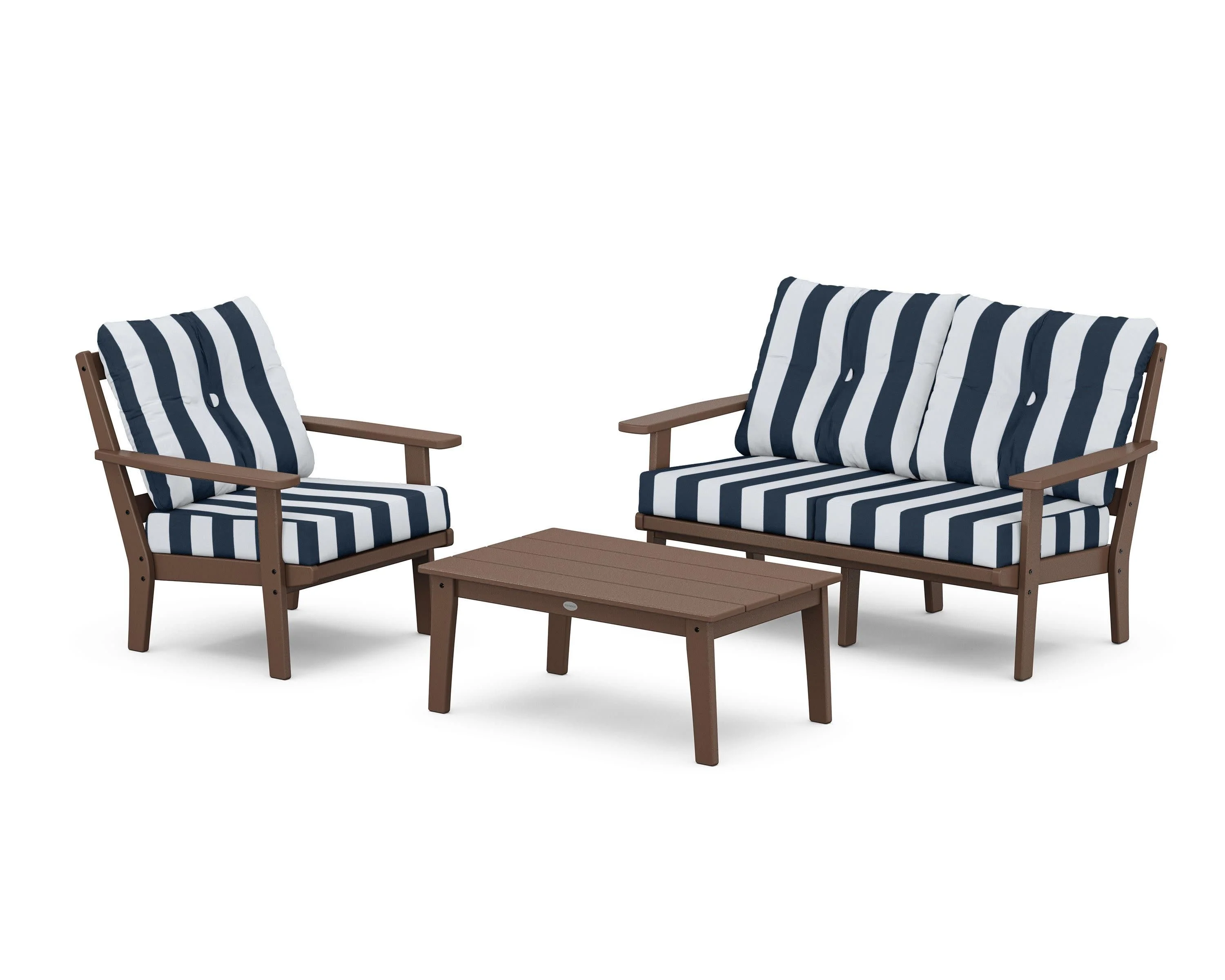 Oxford 3-Piece Deep Seating Set with Loveseat - Image 21