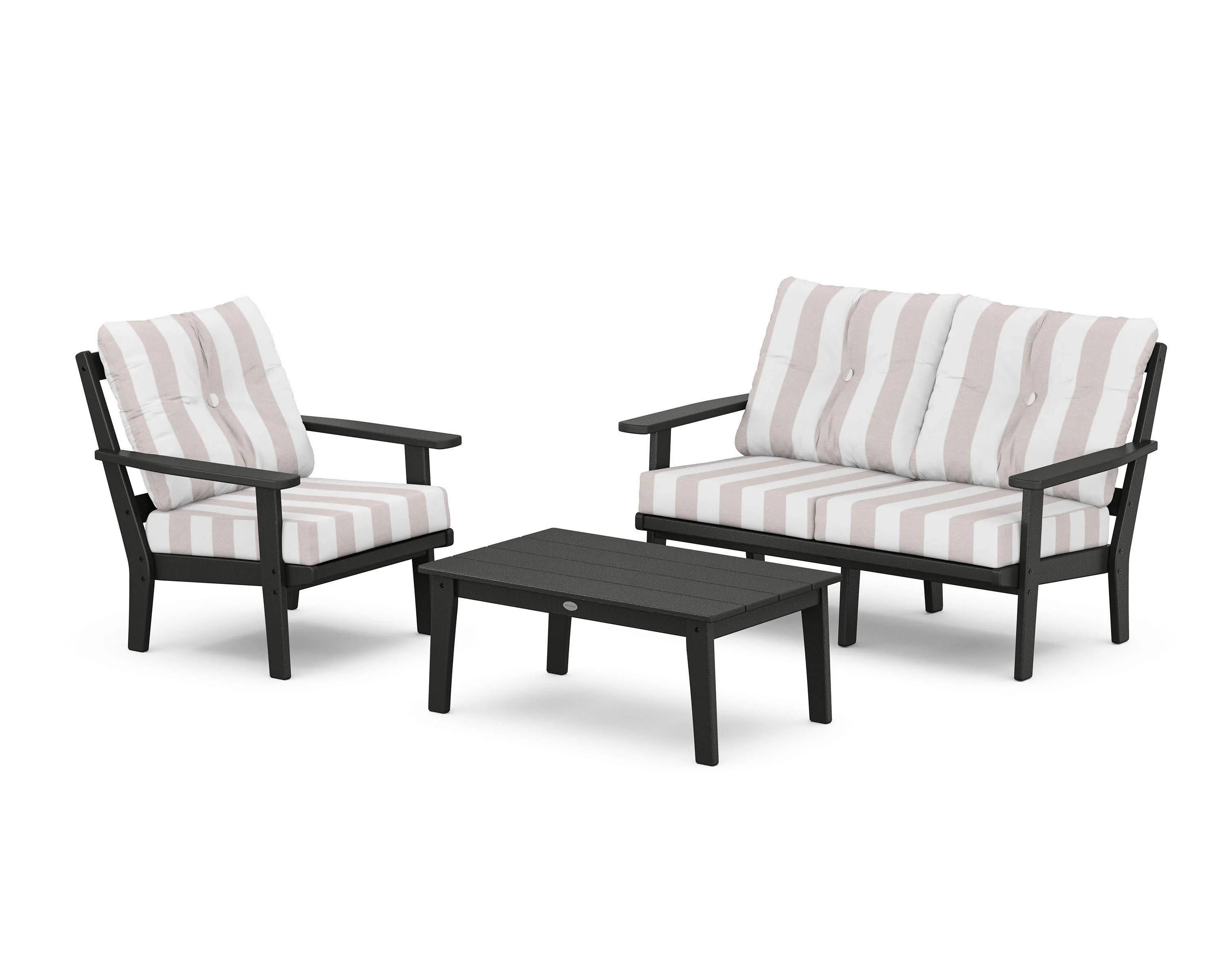 Oxford 3-Piece Deep Seating Set with Loveseat - Image 29