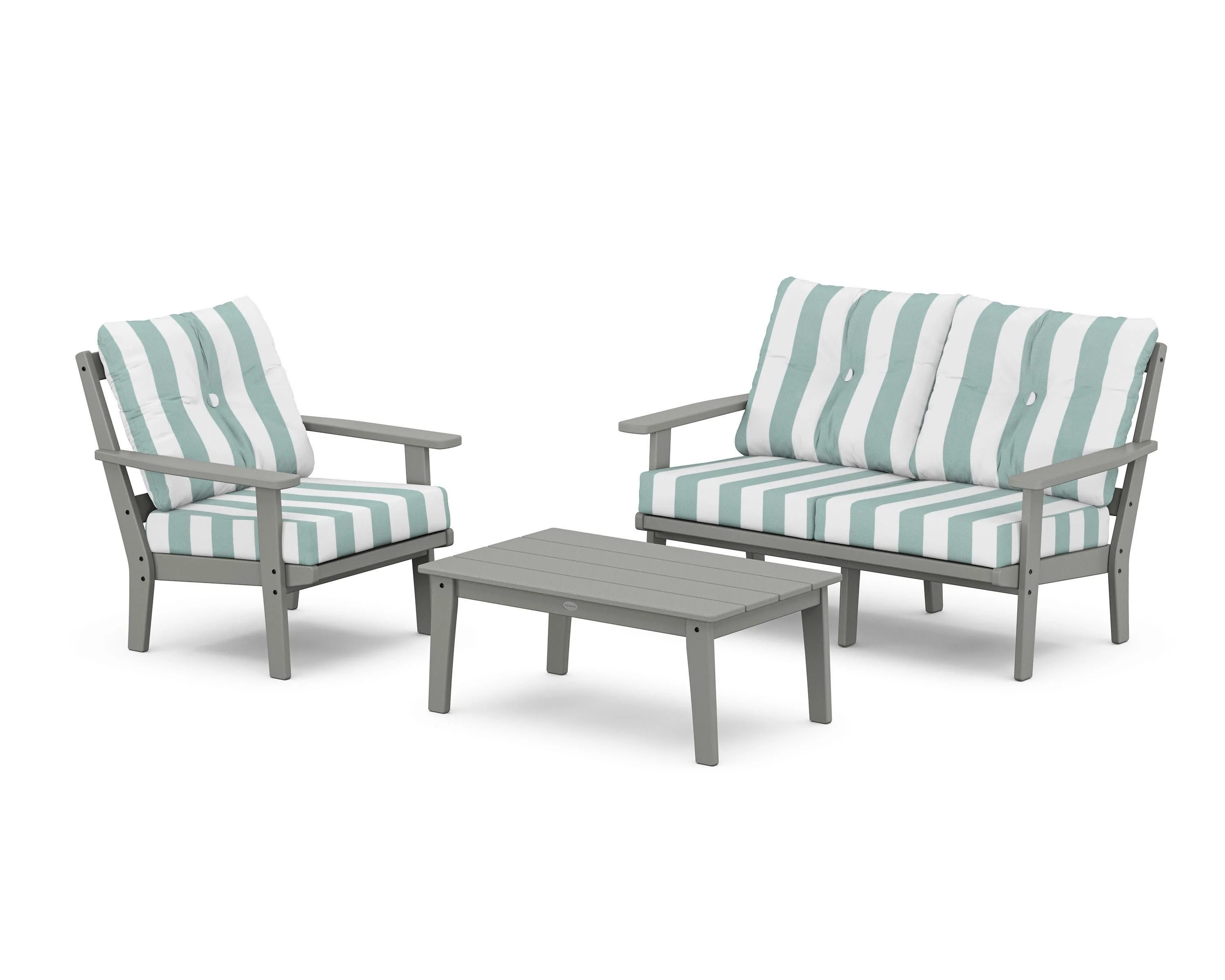 Oxford 3-Piece Deep Seating Set with Loveseat - Image 46