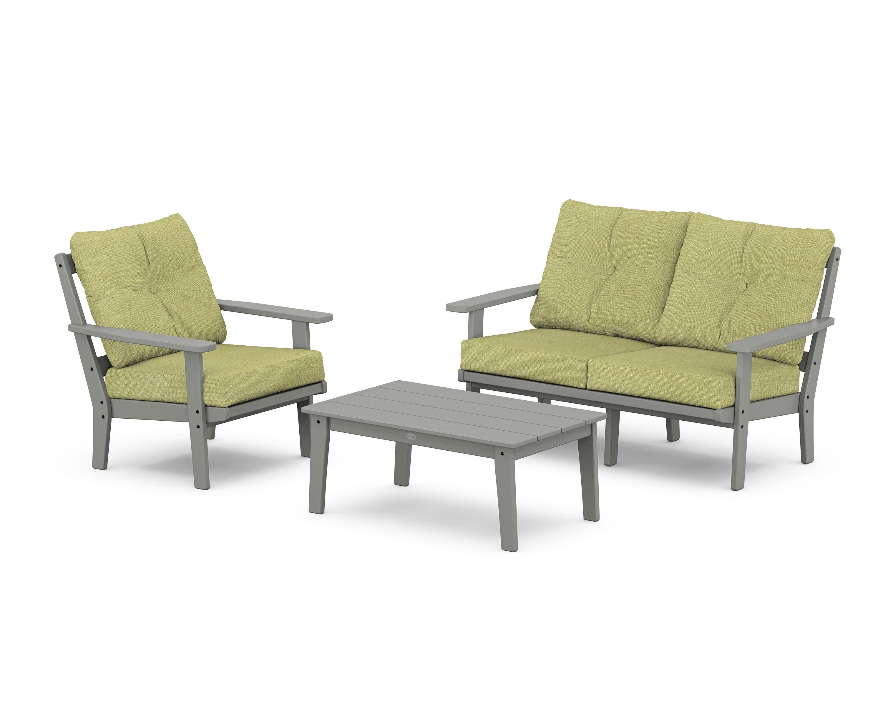 Oxford 3-Piece Deep Seating Set with Loveseat - Image 60