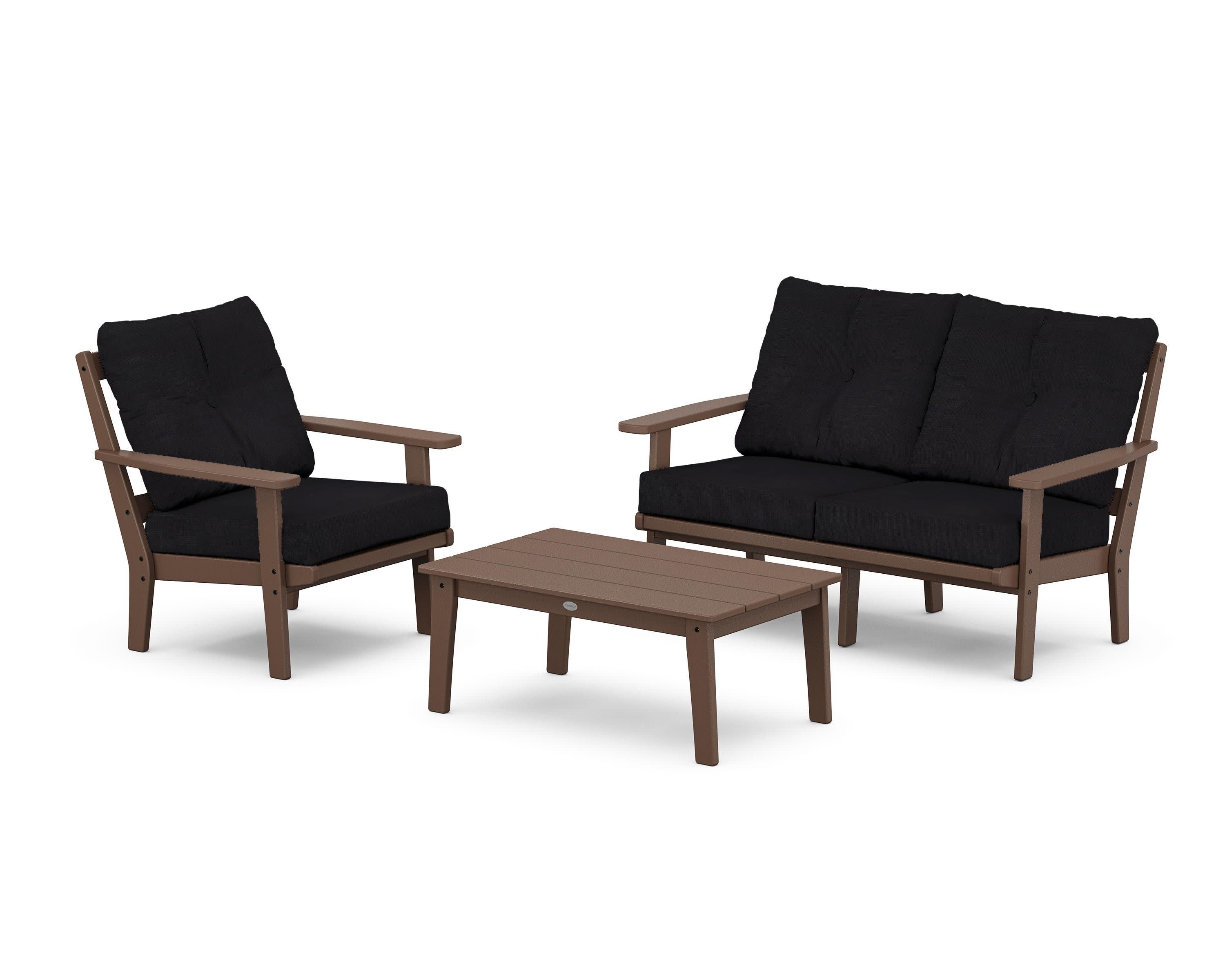 Oxford 3-Piece Deep Seating Set with Loveseat - Image 63