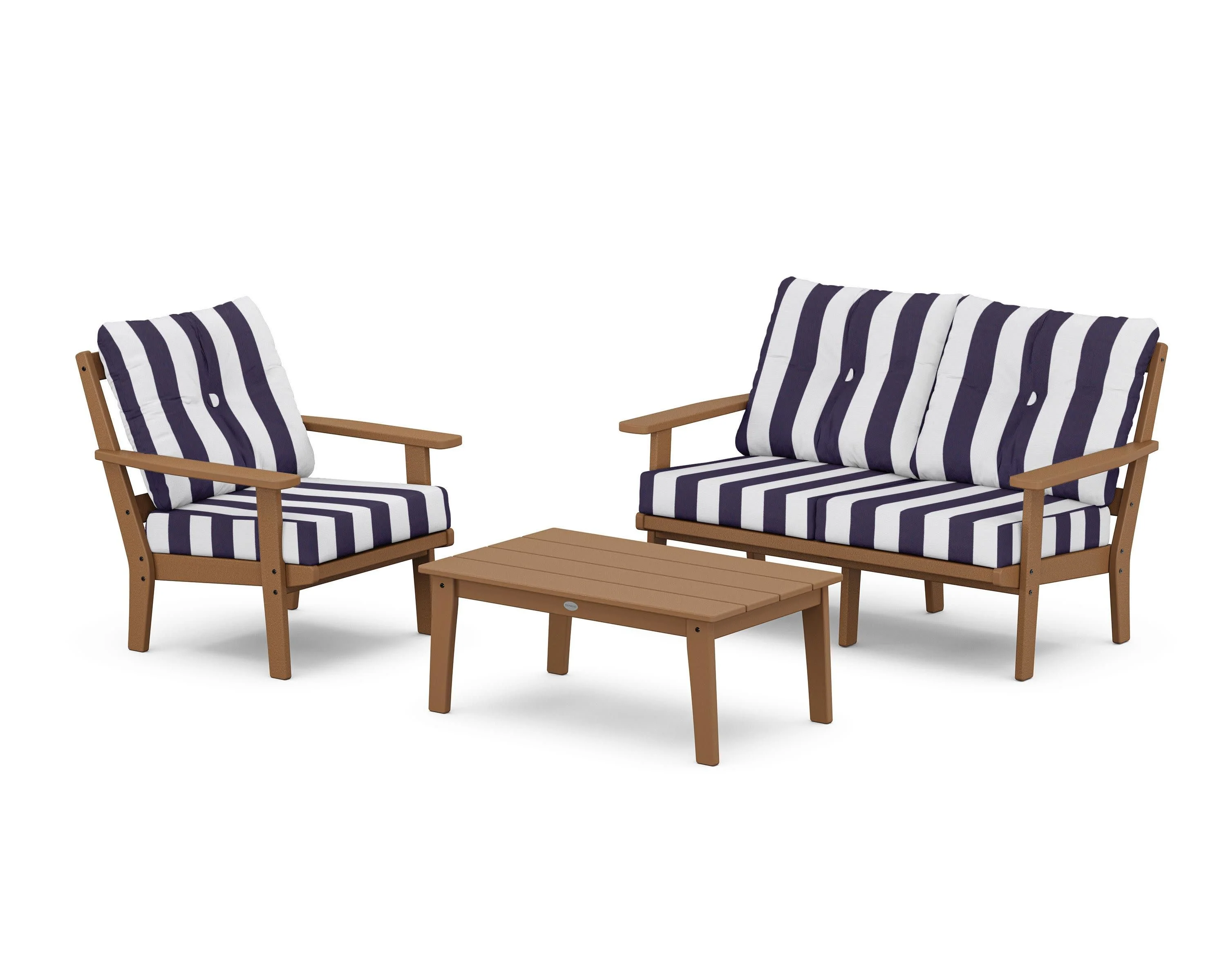 Oxford 3-Piece Deep Seating Set with Loveseat - Image 84