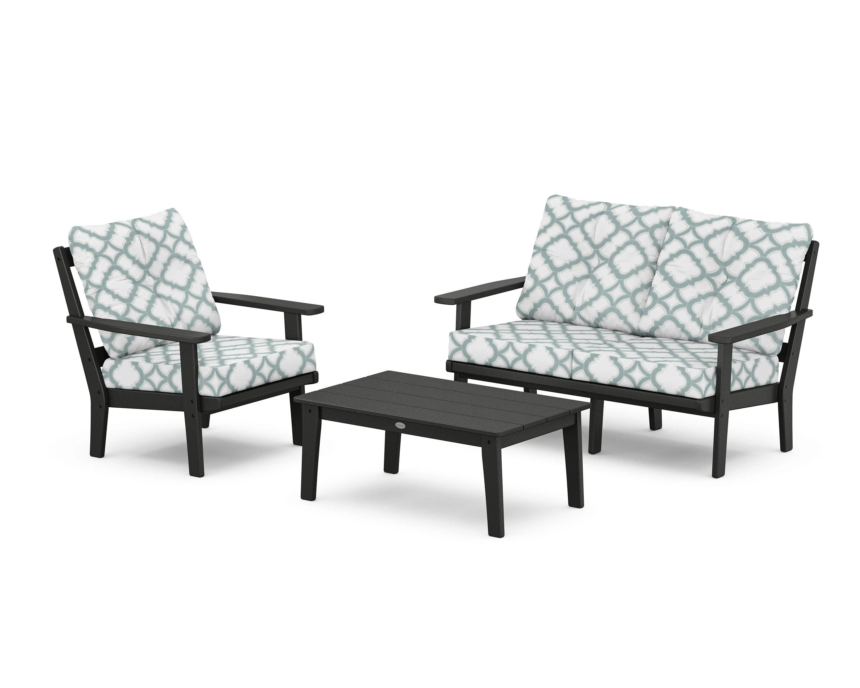 Oxford 3-Piece Deep Seating Set with Loveseat - Image 87