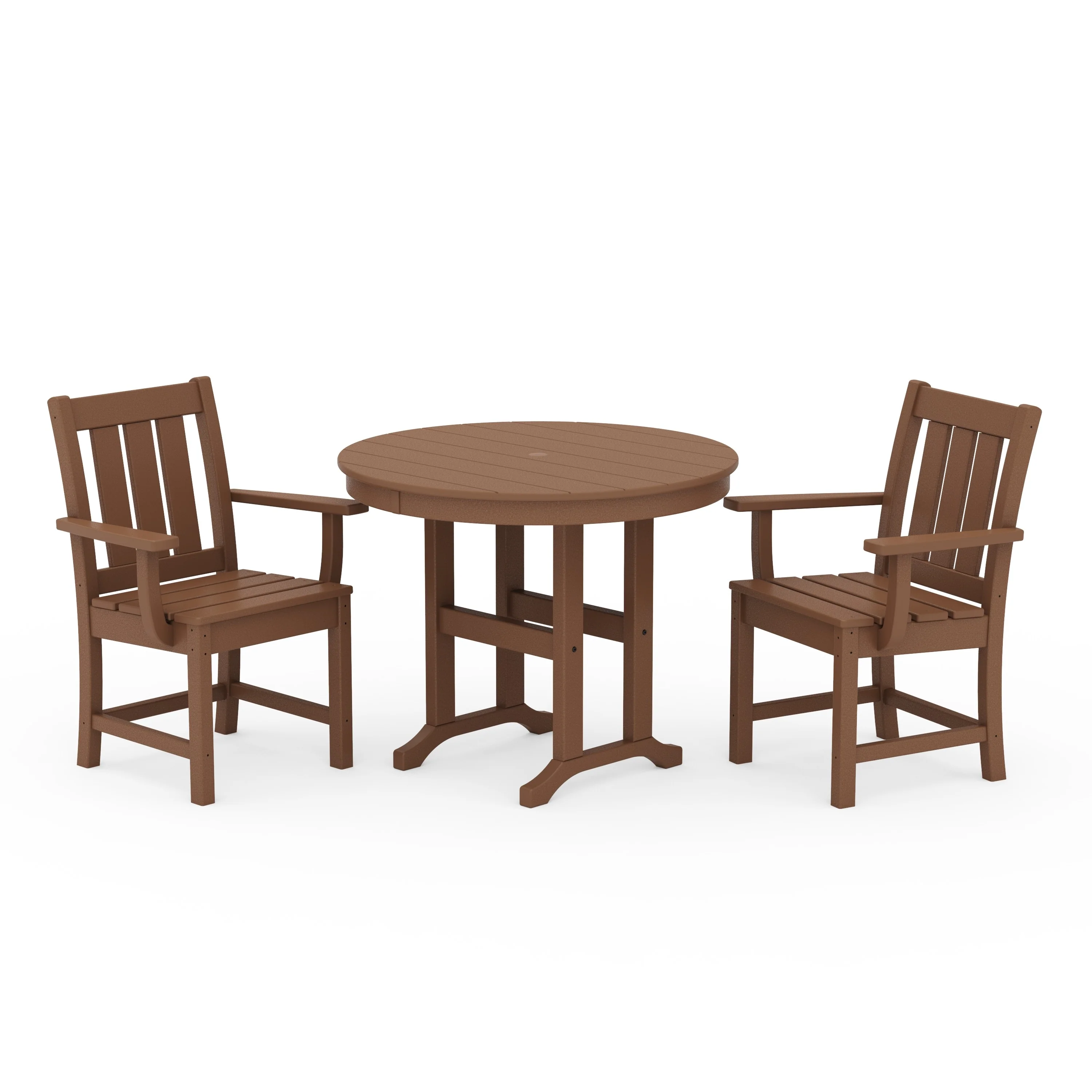 Oxford 3-Piece Farmhouse Dining Set - Image 6