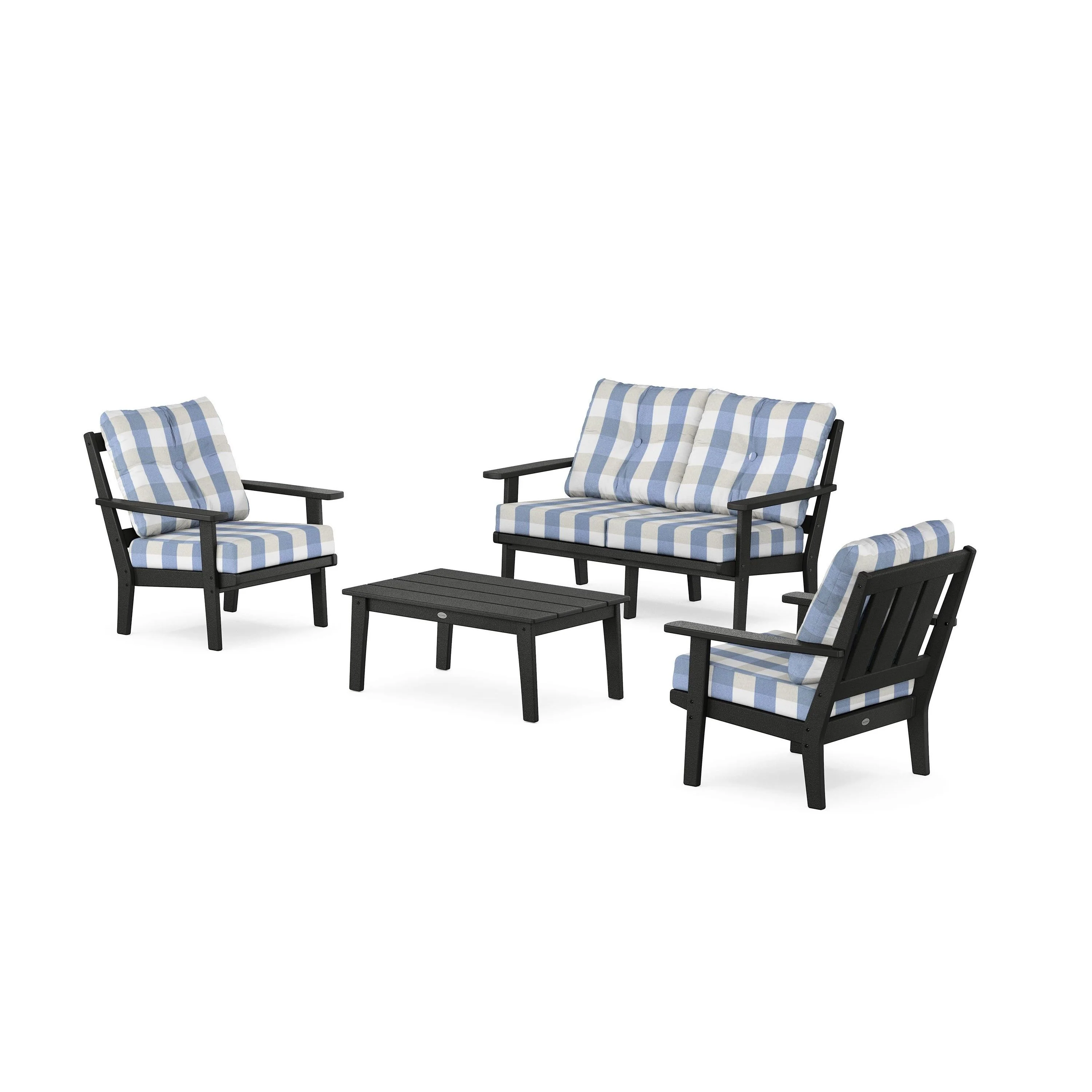 Oxford 4-Piece Deep Seating Set with Loveseat - Image 105