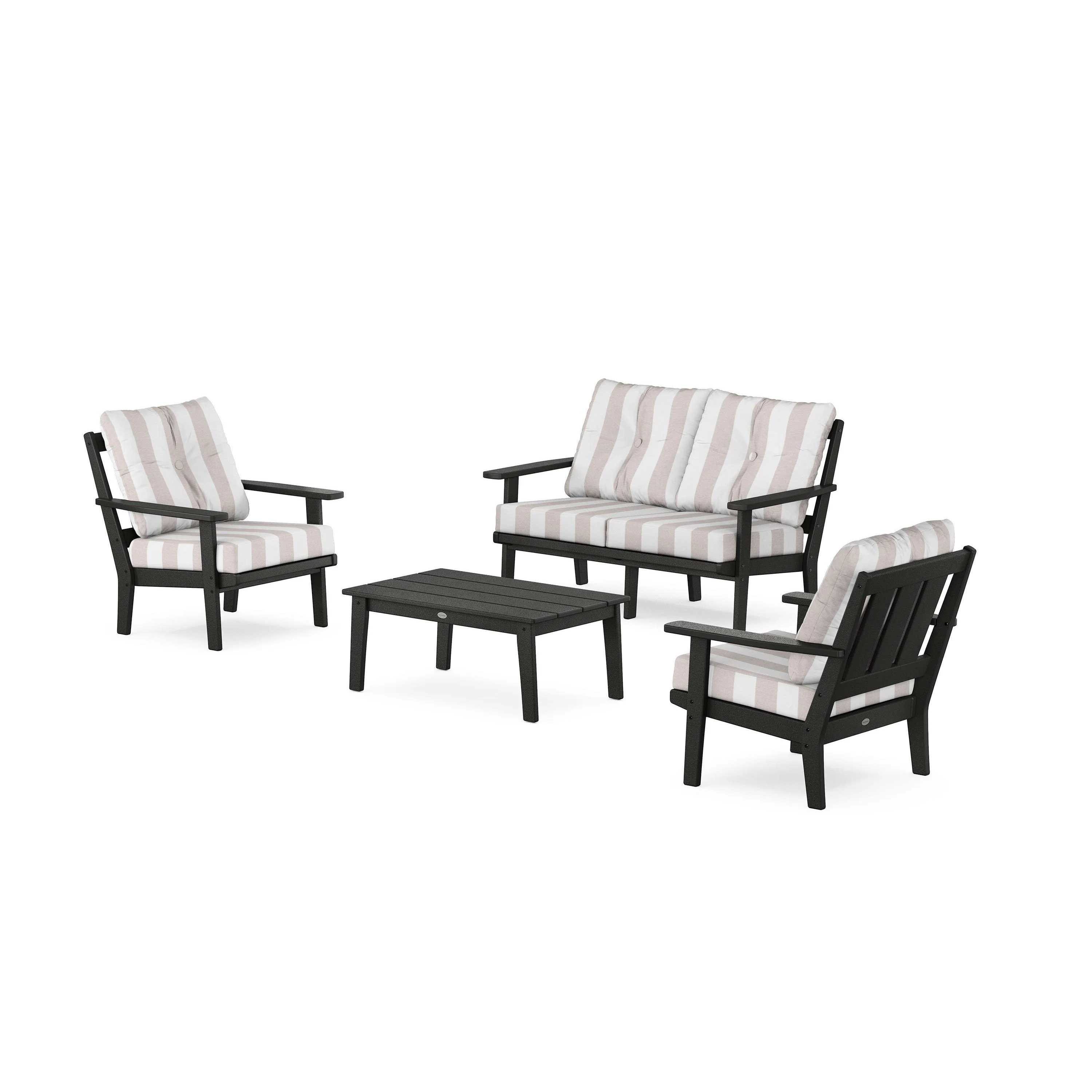 Oxford 4-Piece Deep Seating Set with Loveseat - Image 125