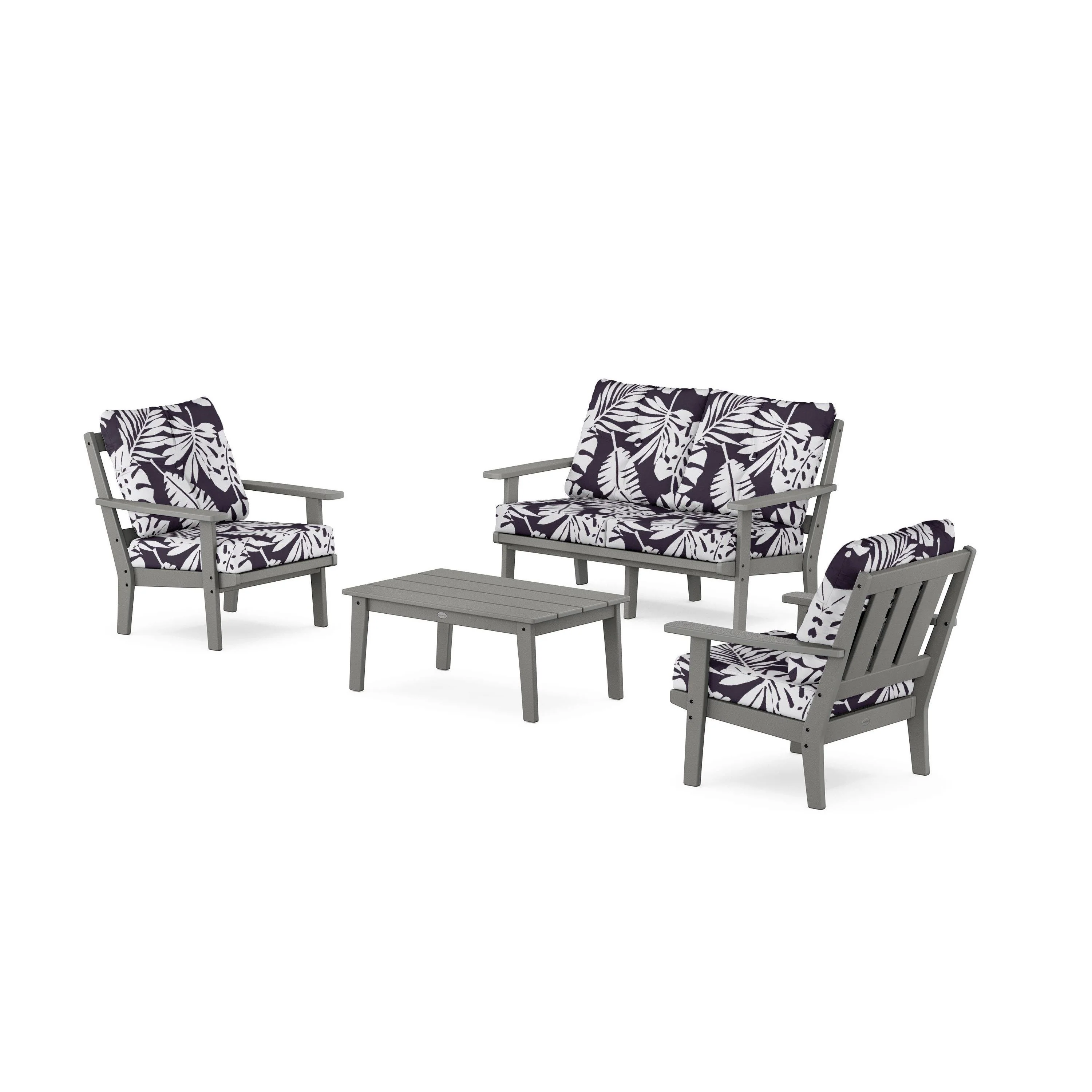 Oxford 4-Piece Deep Seating Set with Loveseat - Image 135