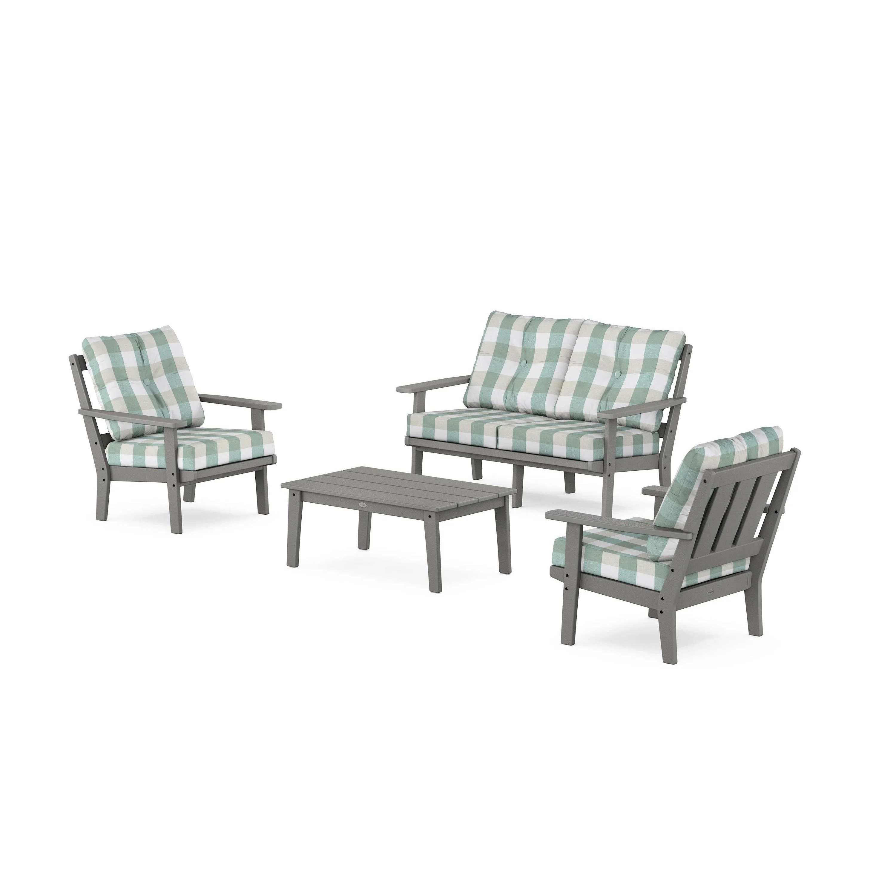 Oxford 4-Piece Deep Seating Set with Loveseat - Image 14