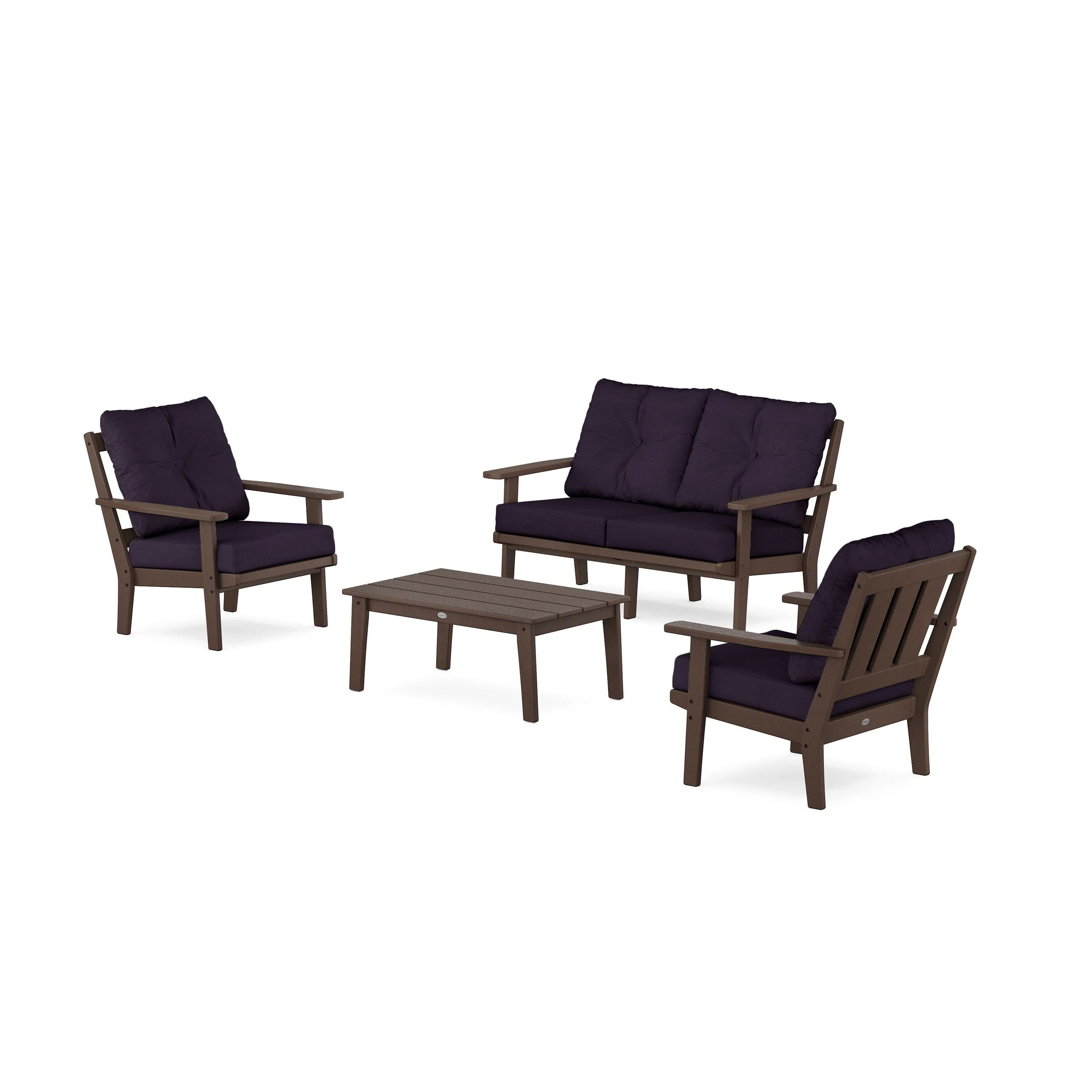 Oxford 4-Piece Deep Seating Set with Loveseat - Image 158