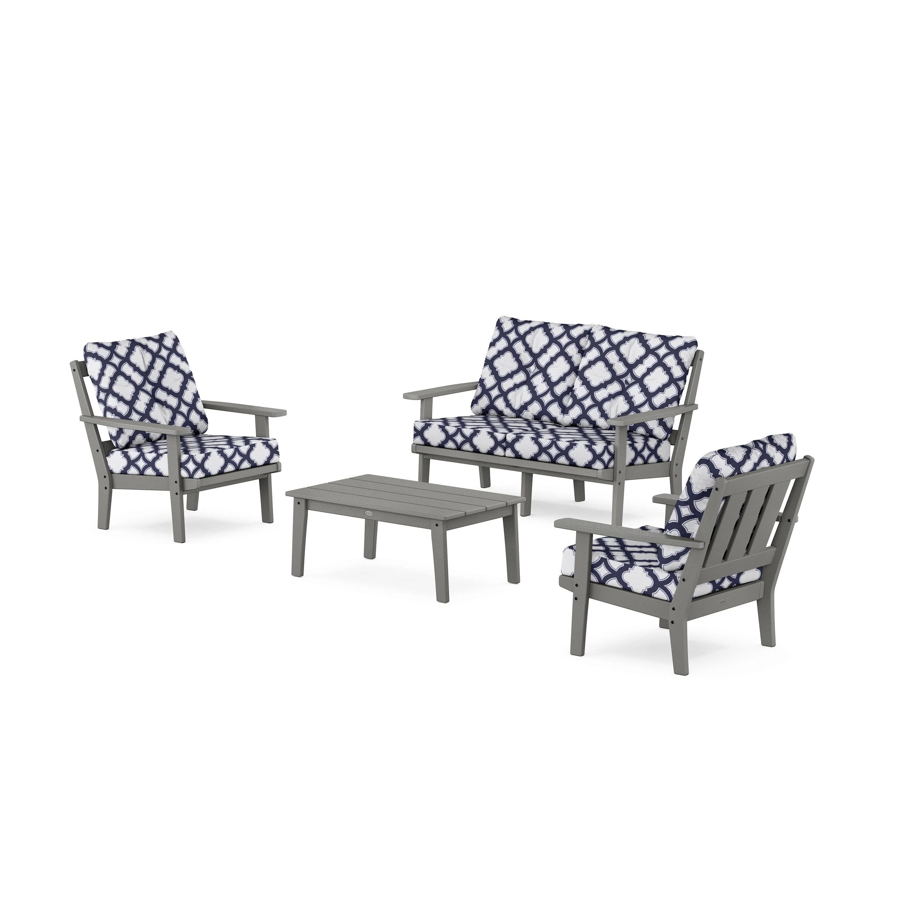 Oxford 4-Piece Deep Seating Set with Loveseat - Image 163